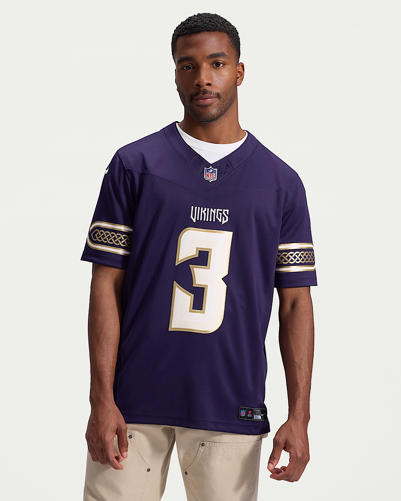 Мужские джерси Jordan Addison Minnesota Vikings Rivalries Collection Nike Dri-FIT NFL Limited Jersey