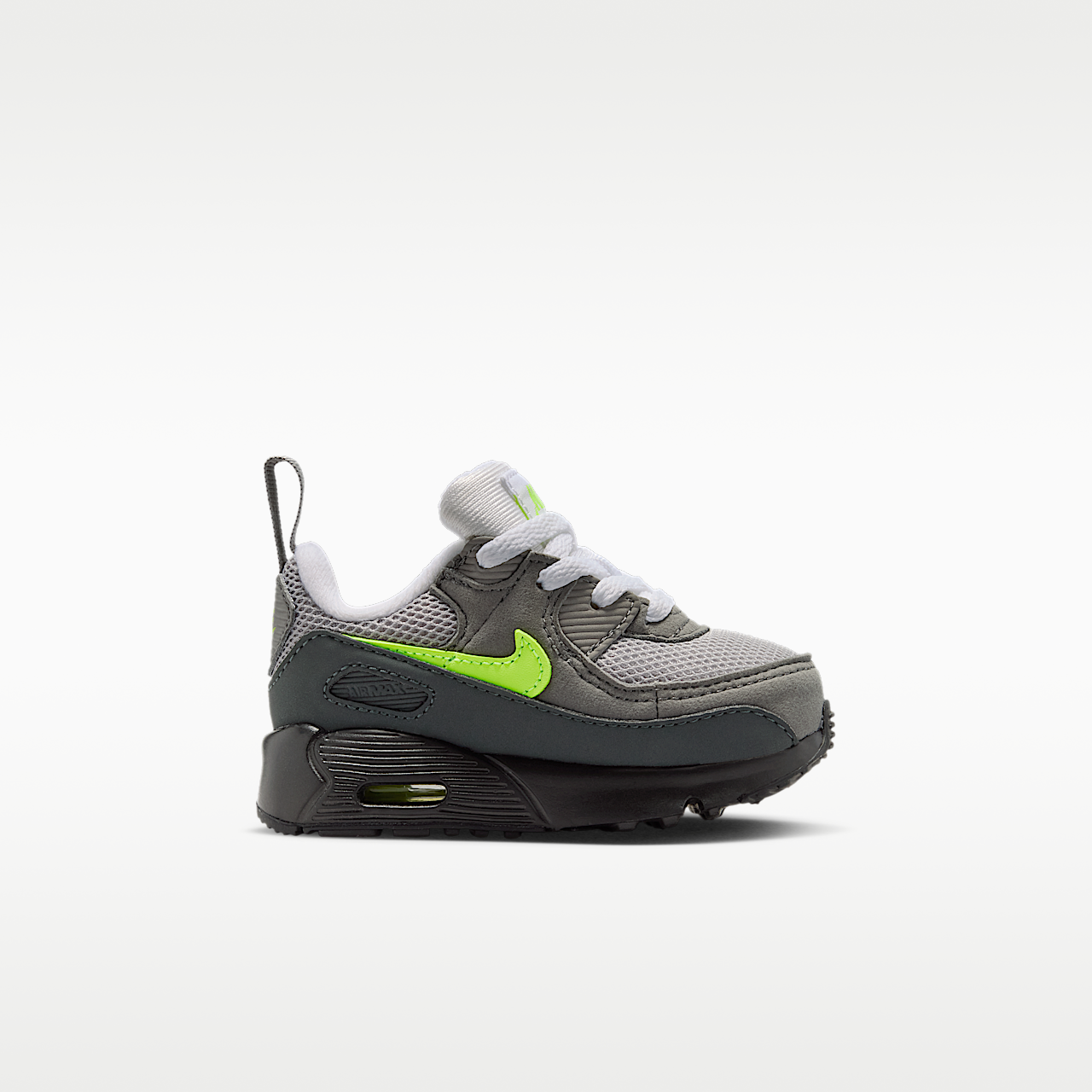 Nike Air Max sneaker Zwart/Anthracite/Light Charcoal/Neon Yellow