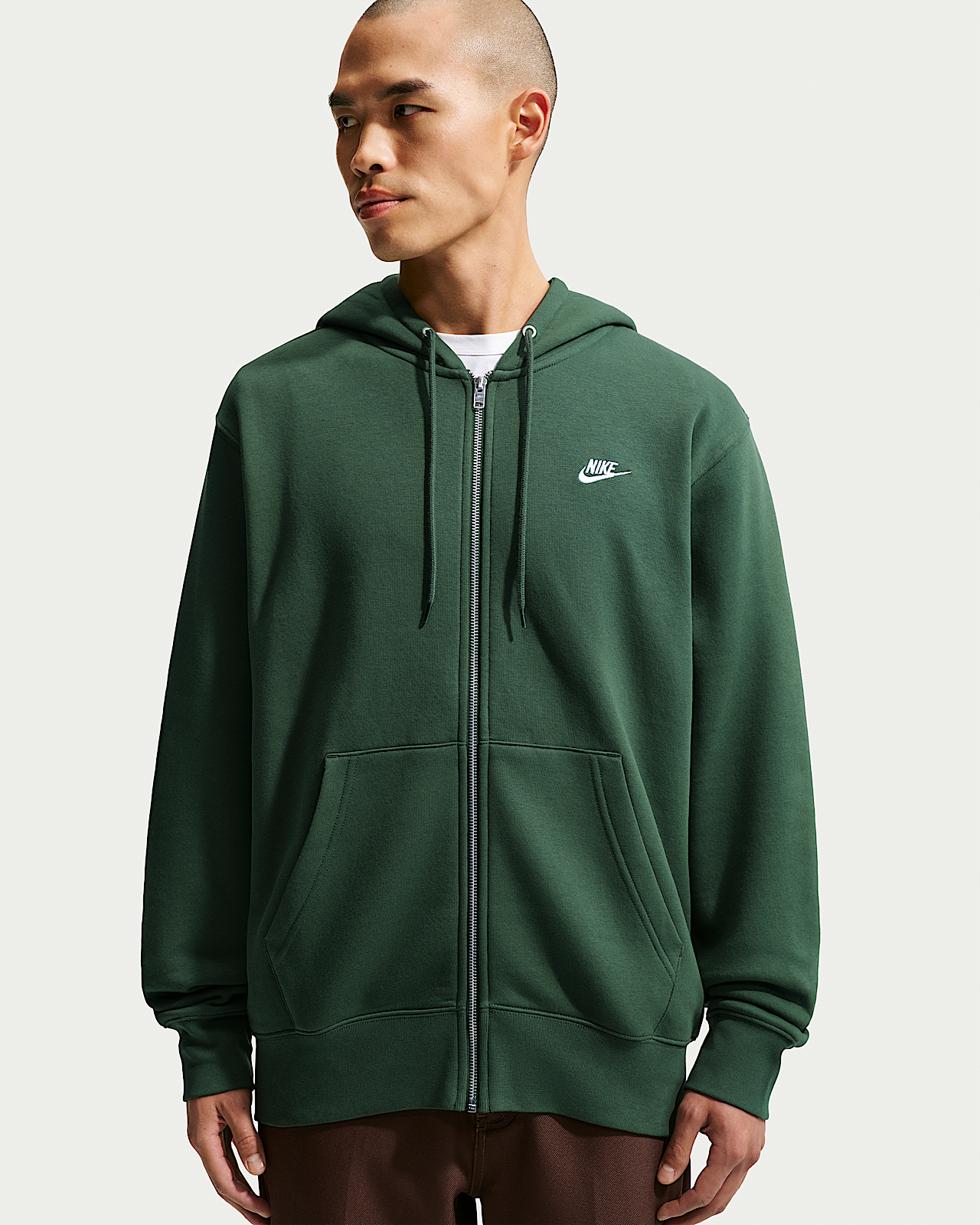 Мужское худи Nike Club Full-Zip Fleece Hoodie