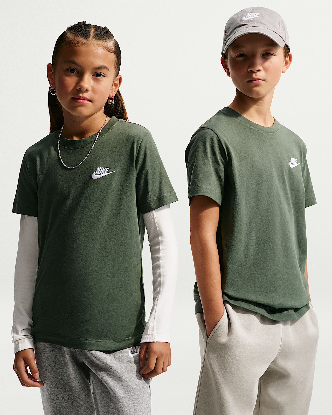 Детская футболка Nike Sportswear Big Kids'