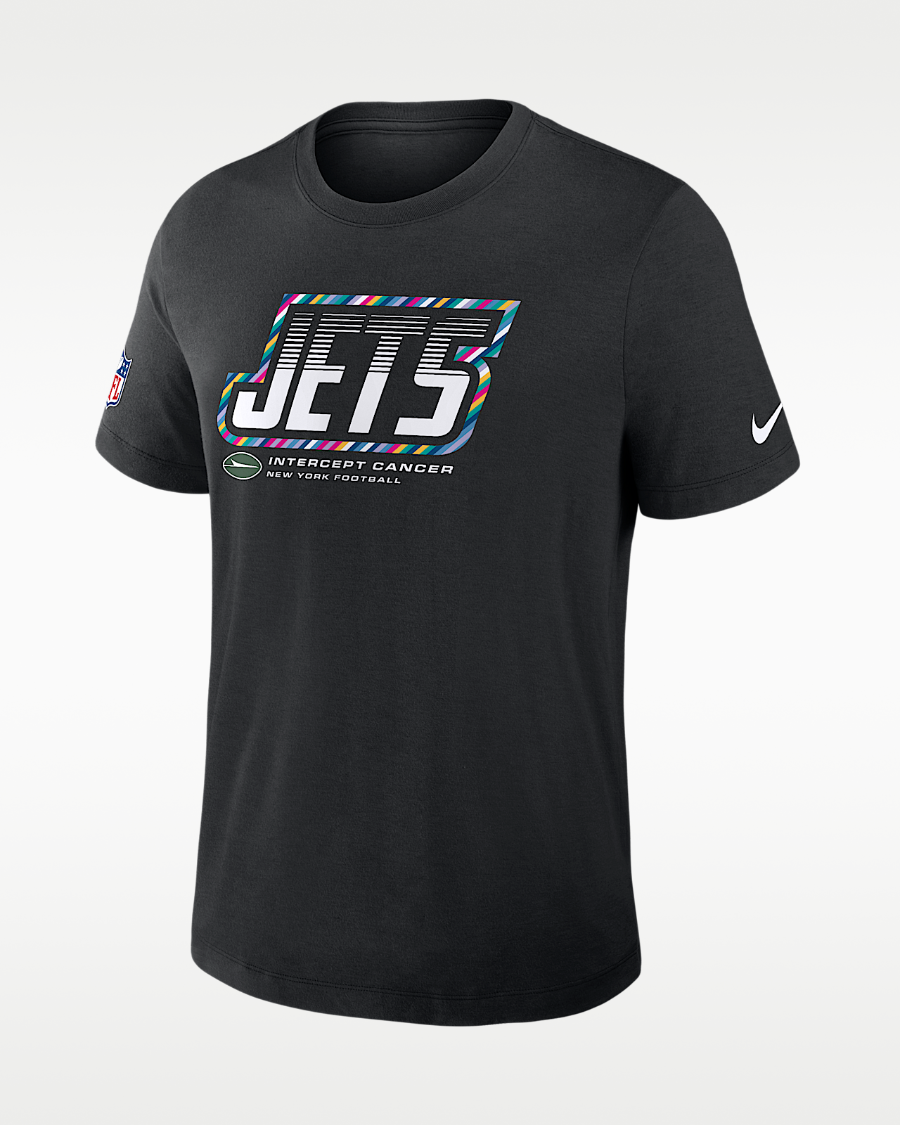 Мужская футболка New York Jets Crucial Catch Sideline Nike Dri-FIT NFL