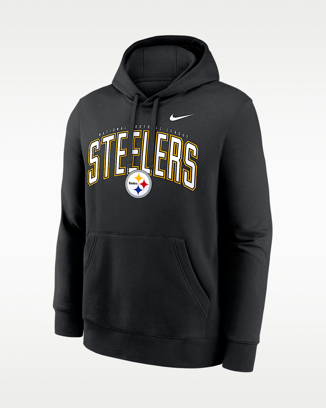 Мужское худи Pittsburgh Steelers Club Nike NFL Pullover Hoodie
