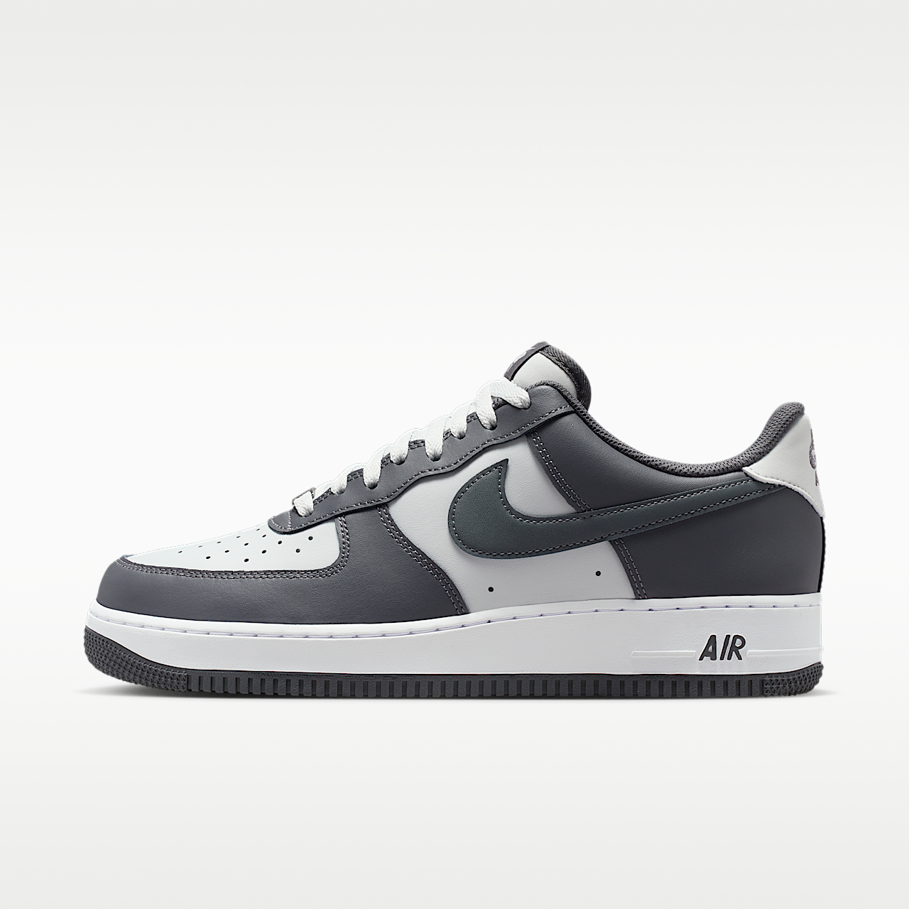 Nike Air Force 1 sneaker Photon Dust/Wit/Dark Grey