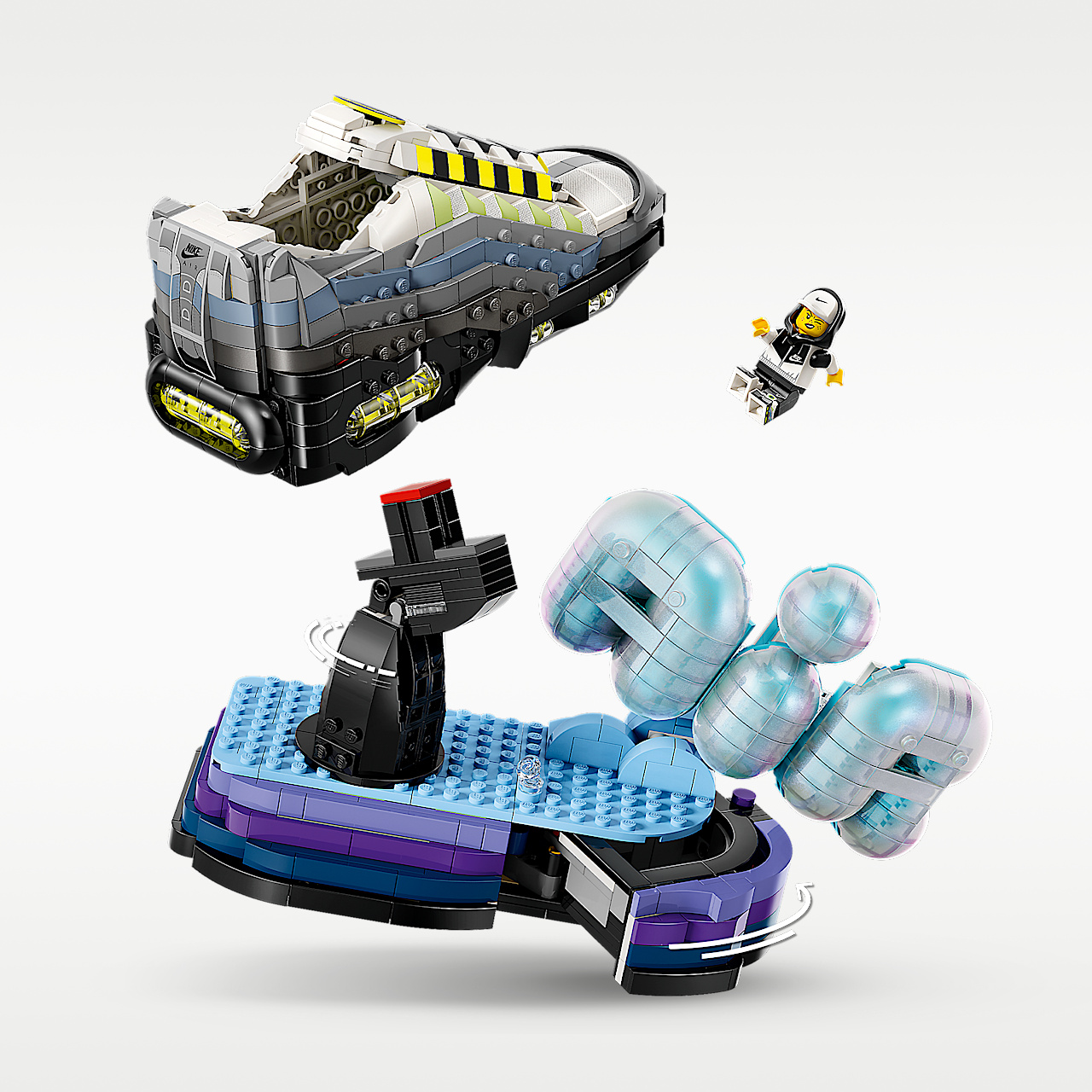 Nike Air Max sneaker Grijs/Turquoise Blue