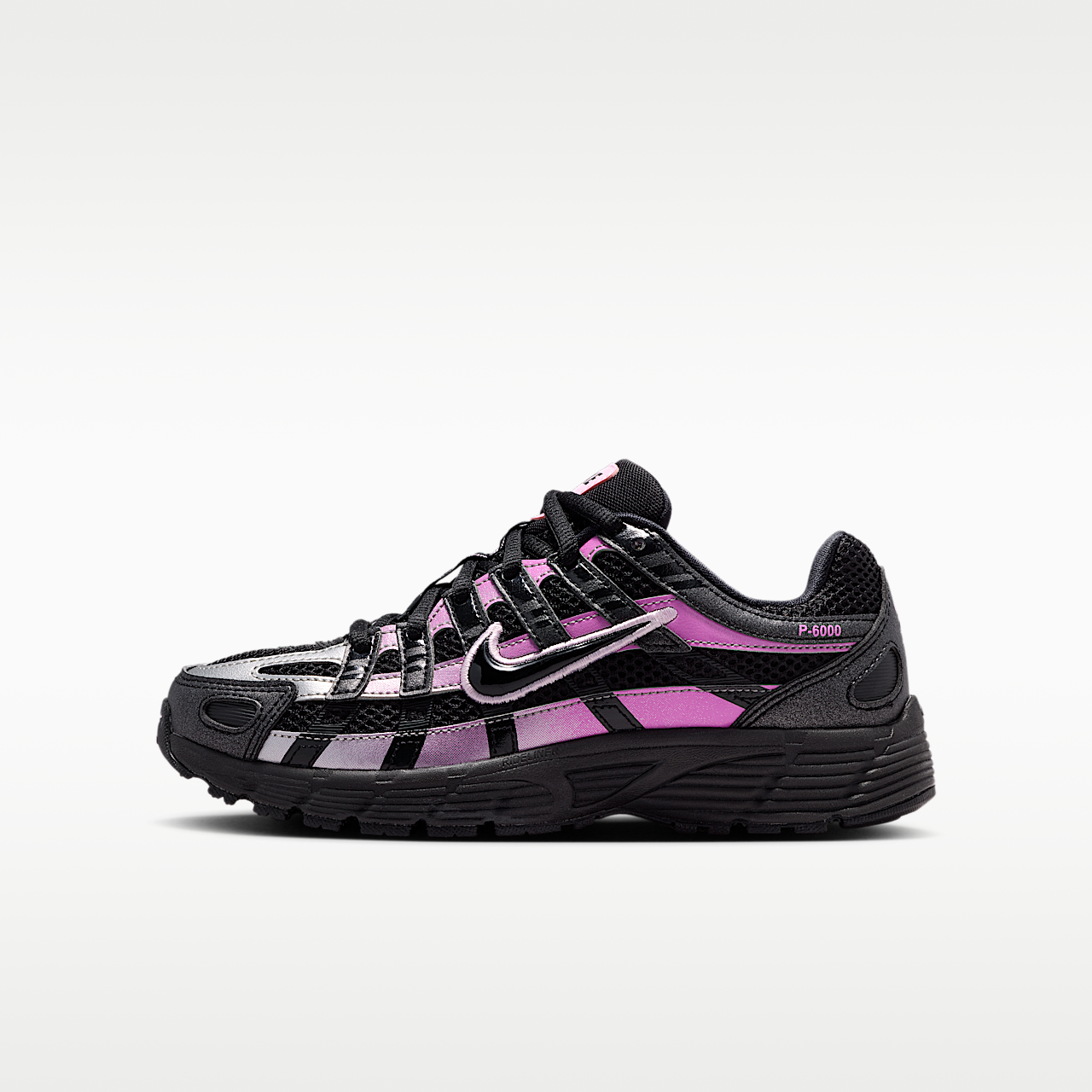 Nike P-6000 sneaker Zwart/Pink Foam/Playful Pink/Zwart
