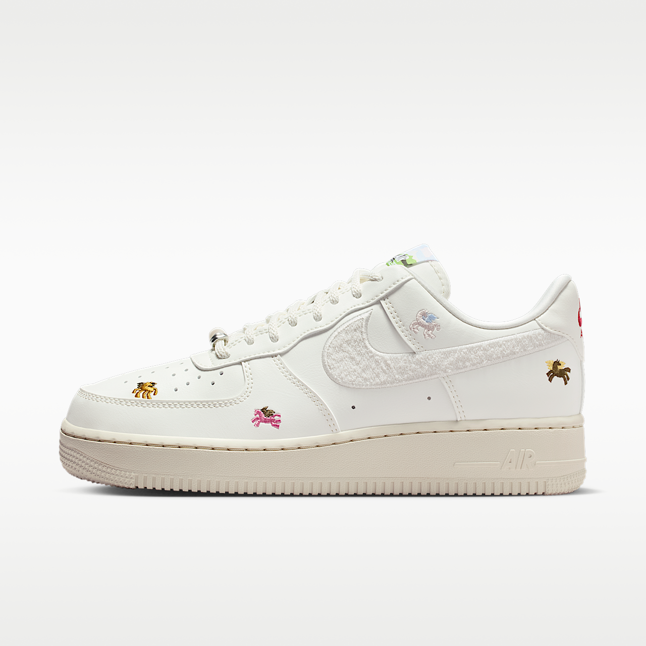 Nike Air Force 1 sneaker Sail/Phantom/Team Crimson/Phantom