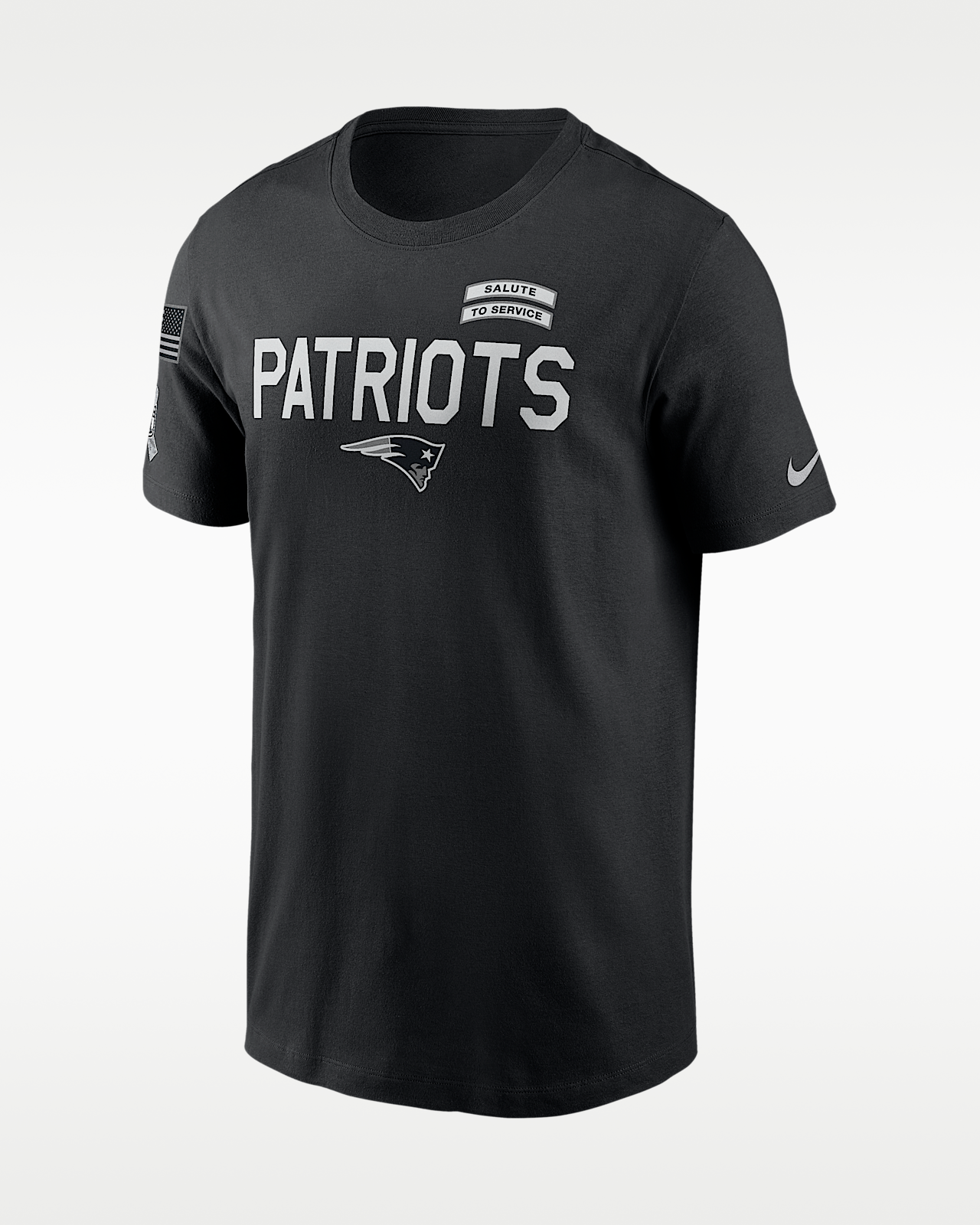 Мужская футболка New England Patriots Salute to Service Sideline Nike Dri-FIT NFL