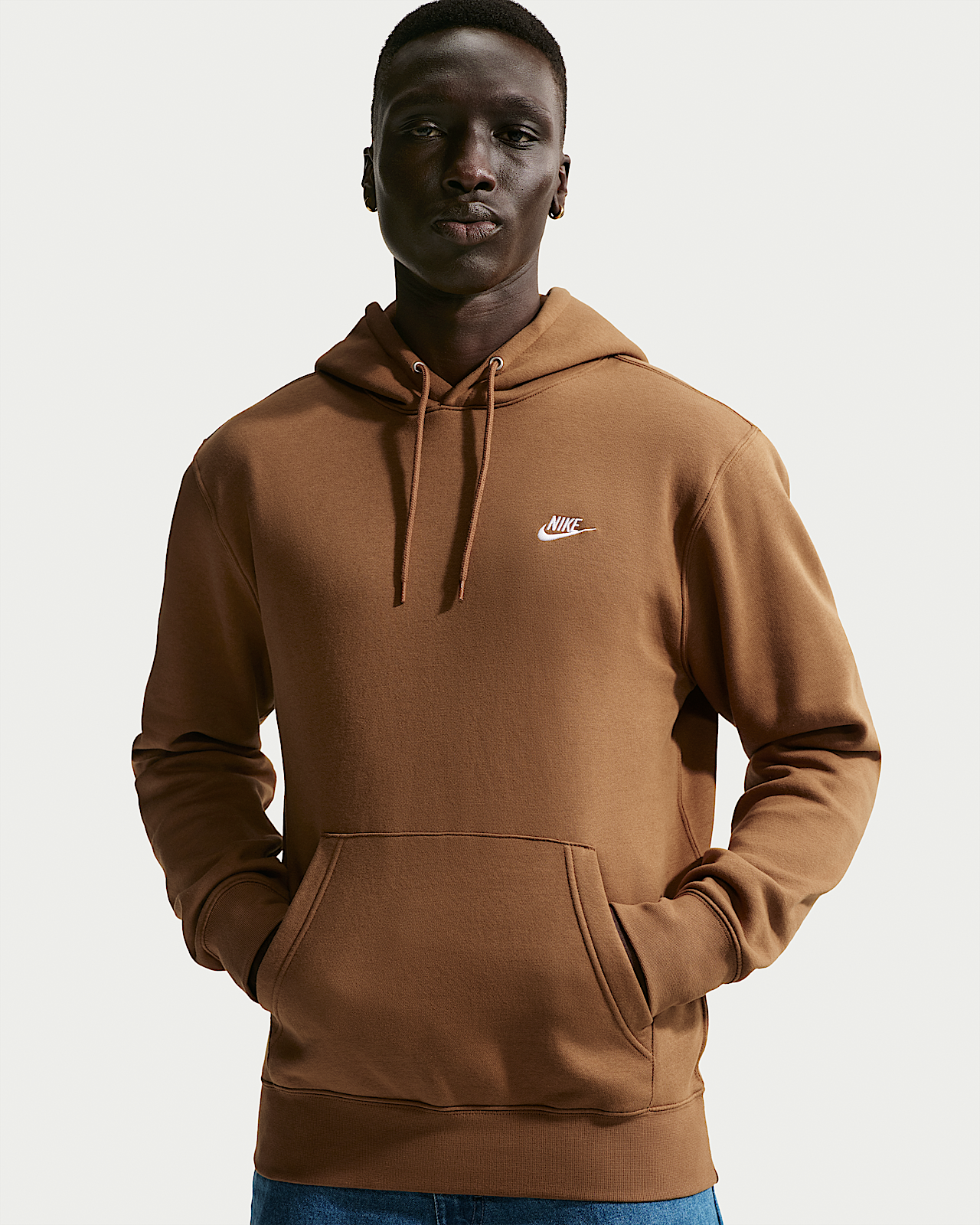 Мужское худи Nike Club Pullover Fleece Hoodie