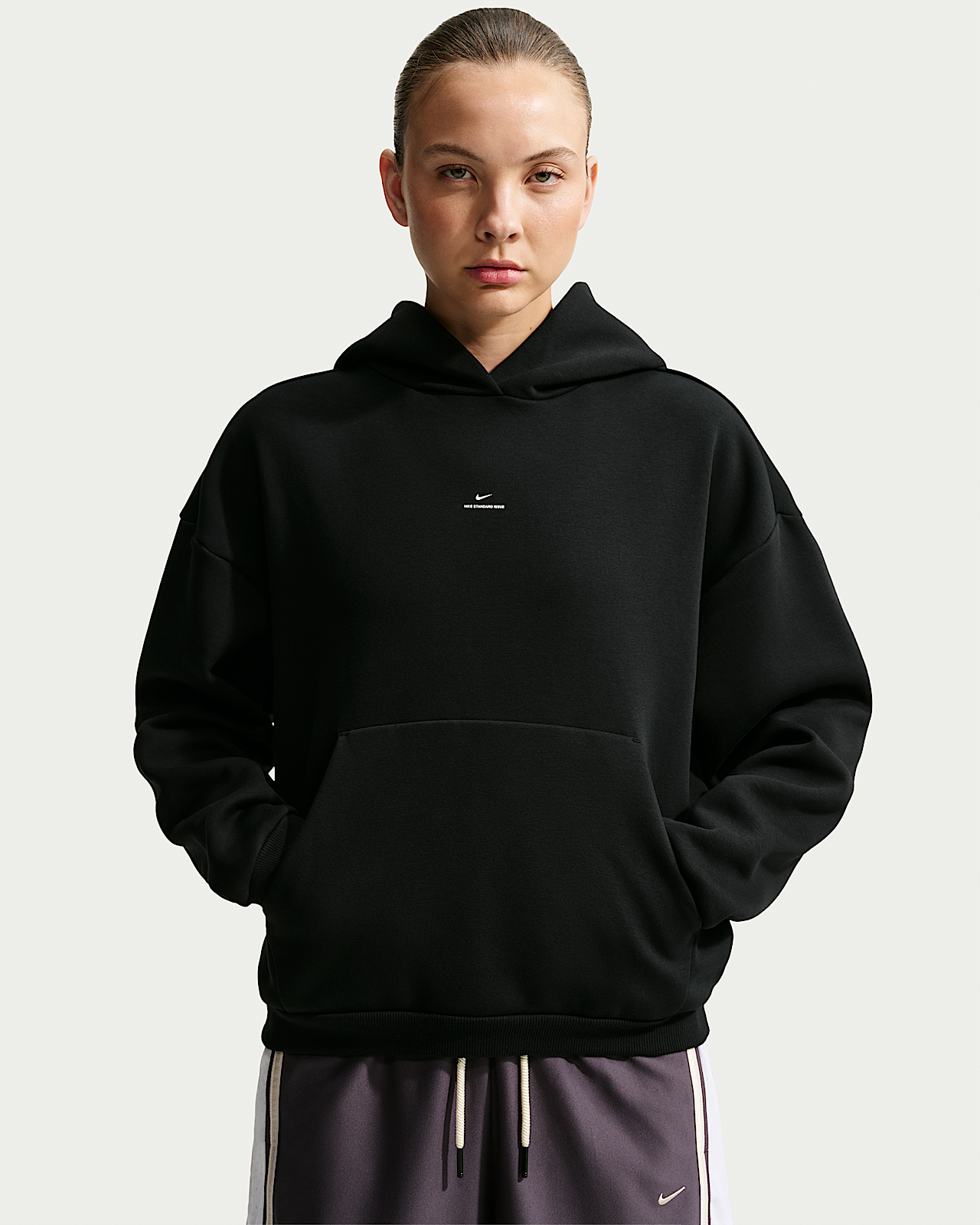 Женское худи Nike Standard Issue Brushed Pullover Basketball Hoodie для баскетбола