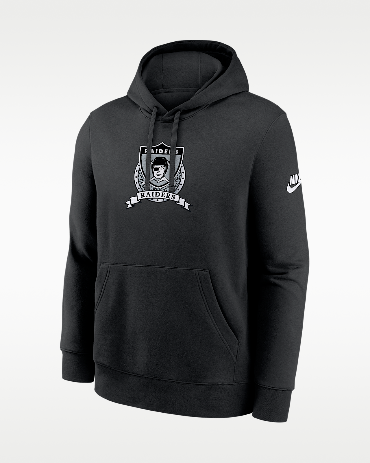 Мужское худи Las Vegas Raiders Rewind Club Nike NFL Pullover Hoodie