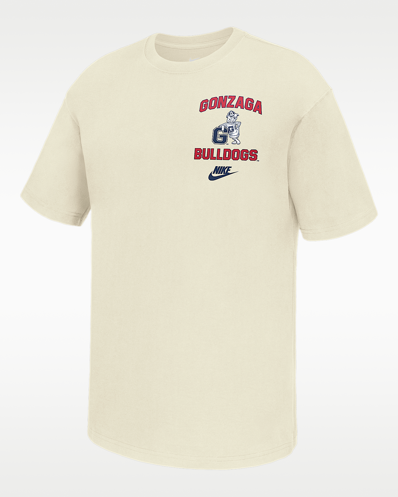 Мужская футболка Gonzaga Bulldogs Nike Football для футбола