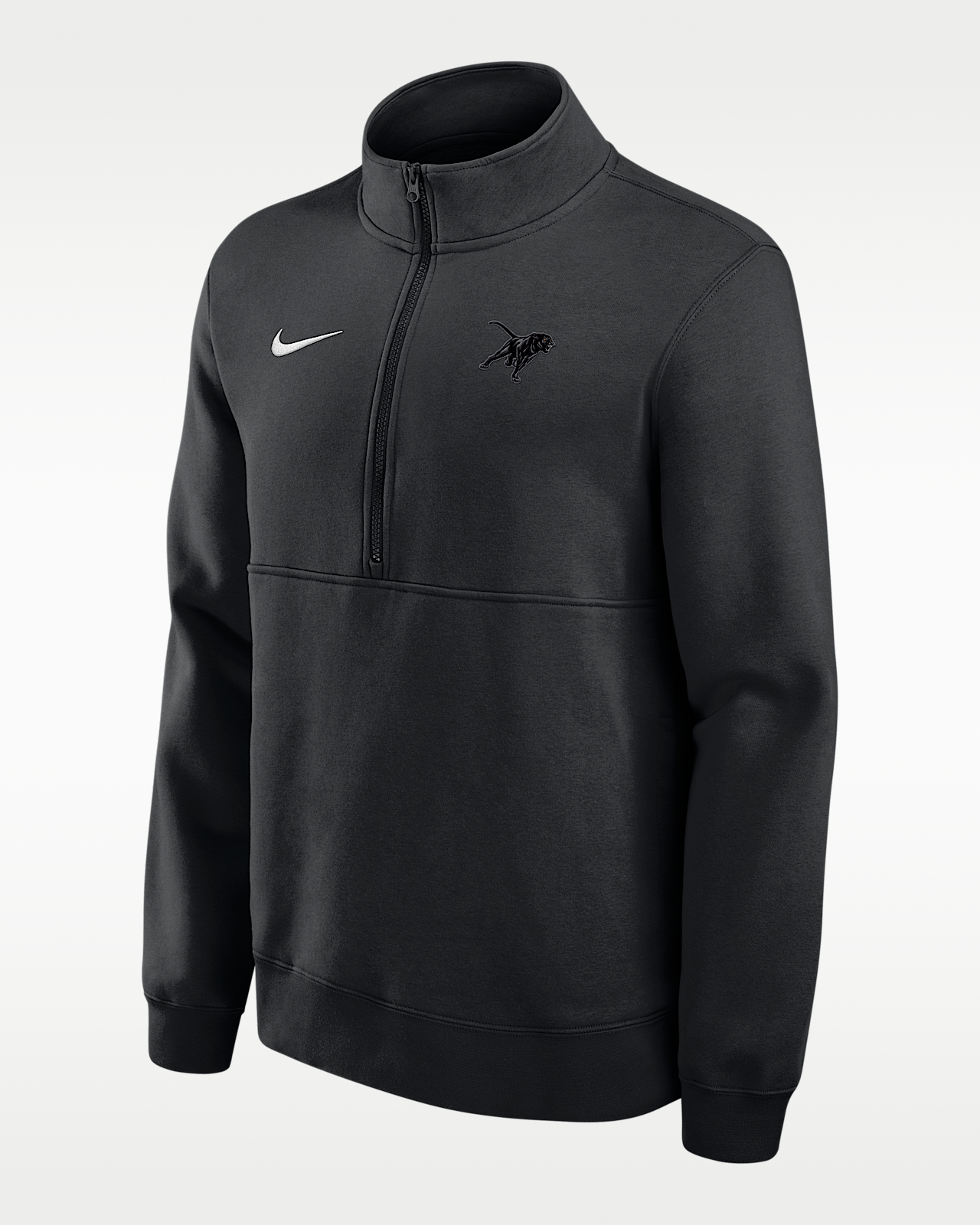 Мужские  Prairie View A&M University Panthers Club Nike College Fleece Half-Zip Top