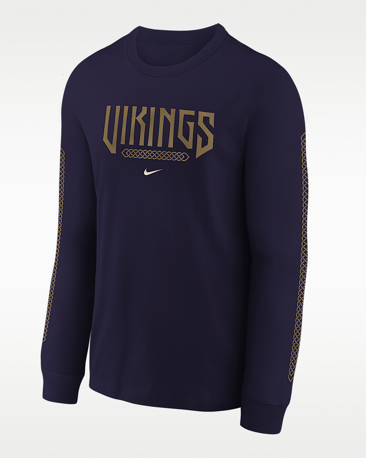 Детская футболка Minnesota Vikings Rivalries Collection Max90 Big Kids' Nike NFL Long-Sleeve