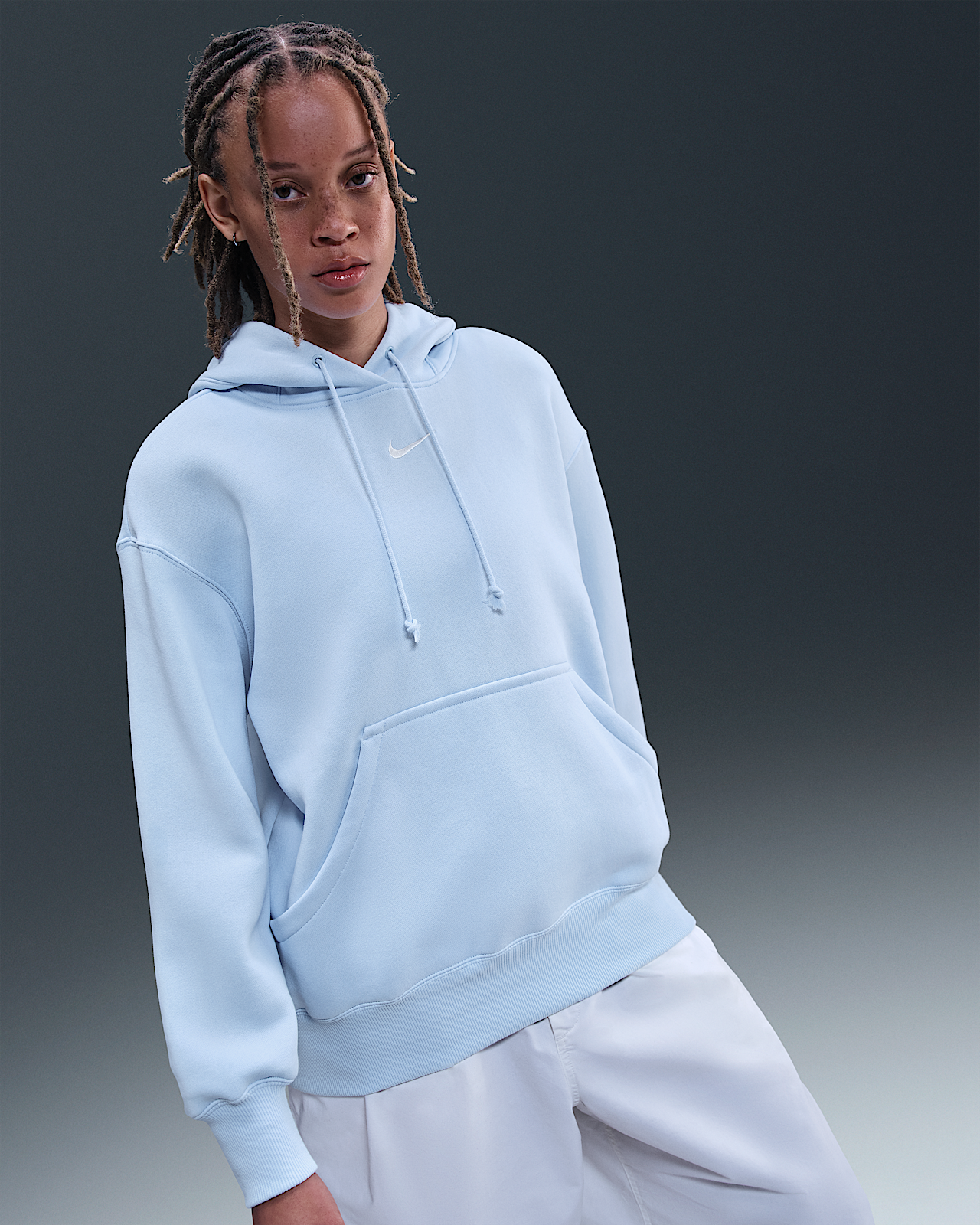 Женское худи Nike Sportswear Phoenix Fleece Oversized Pullover Hoodie