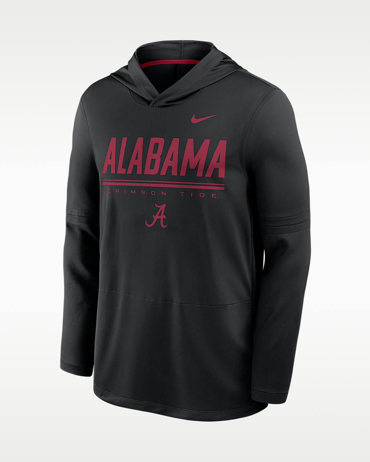 Мужские  Alabama Sideline Nike Dri-FIT College Long-Sleeve Hooded Top