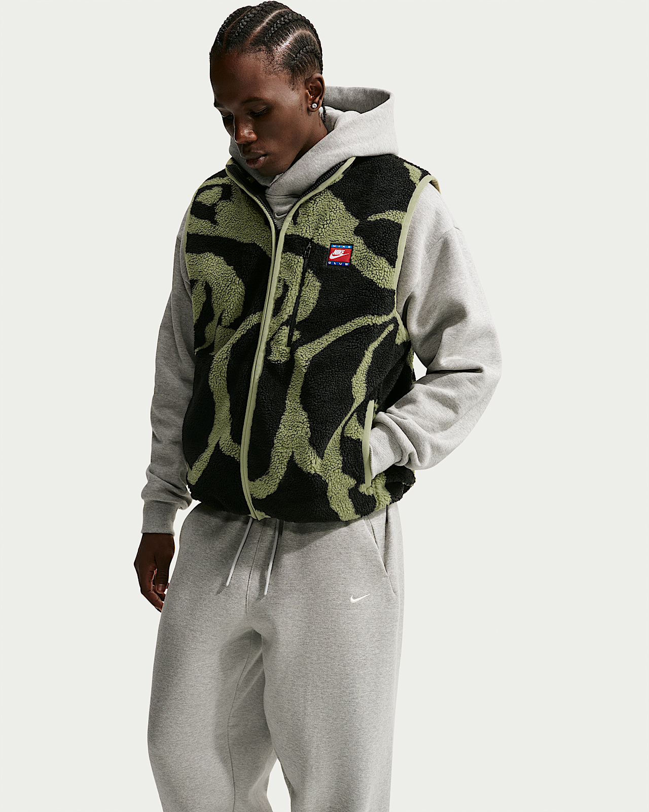 Мужская безрукавка Nike Club Winterized Fleece Full-Zip Vest