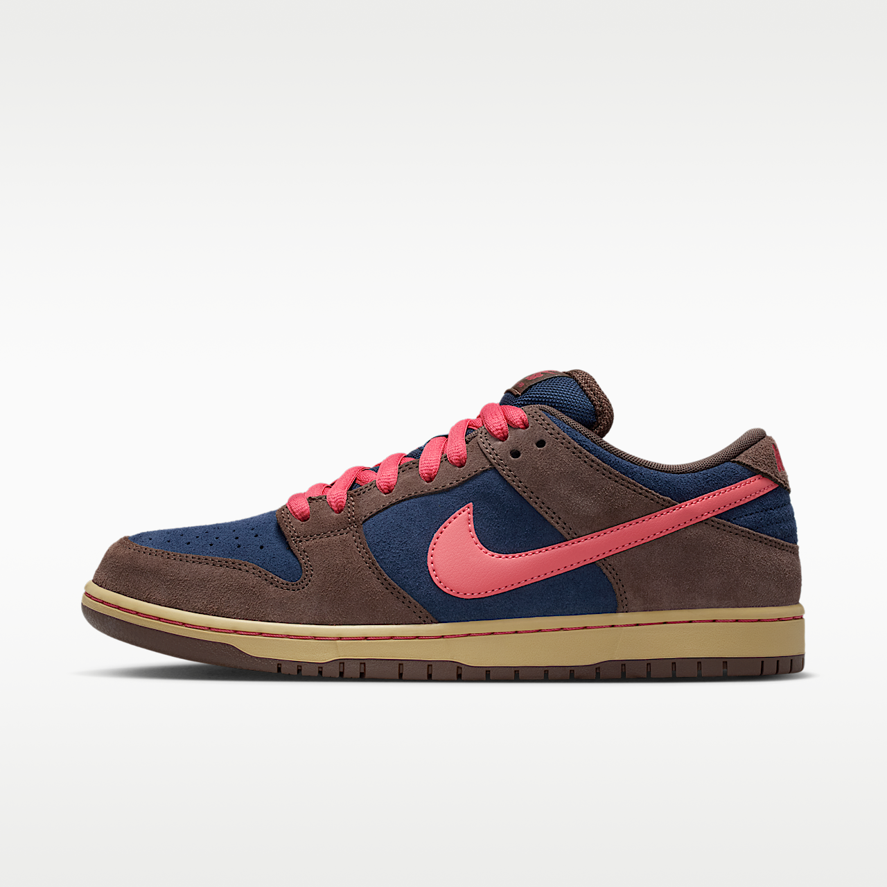 Nike Dunk Low sneaker Baroque Brown/Midnight Navy/Neutral Olive/Adobe