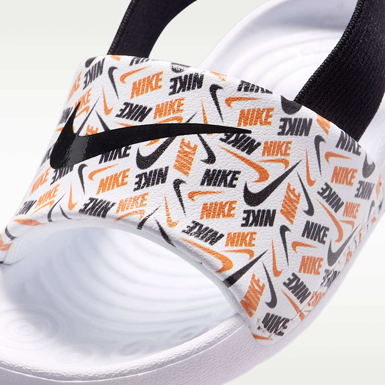 Nike  sneaker Wit/Total Orange/Zwart