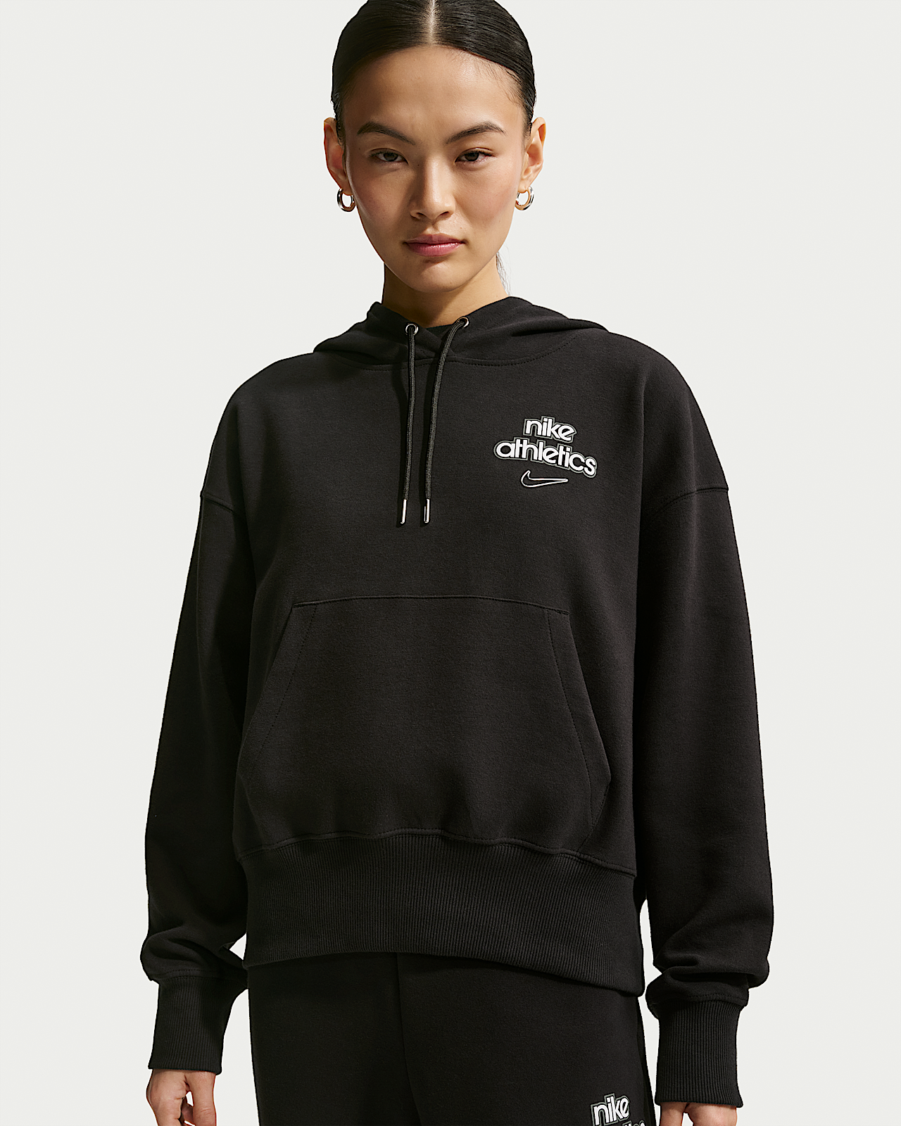 Женское худи Nike Sportswear Phoenix Fleece Pull-Over Hoodie
