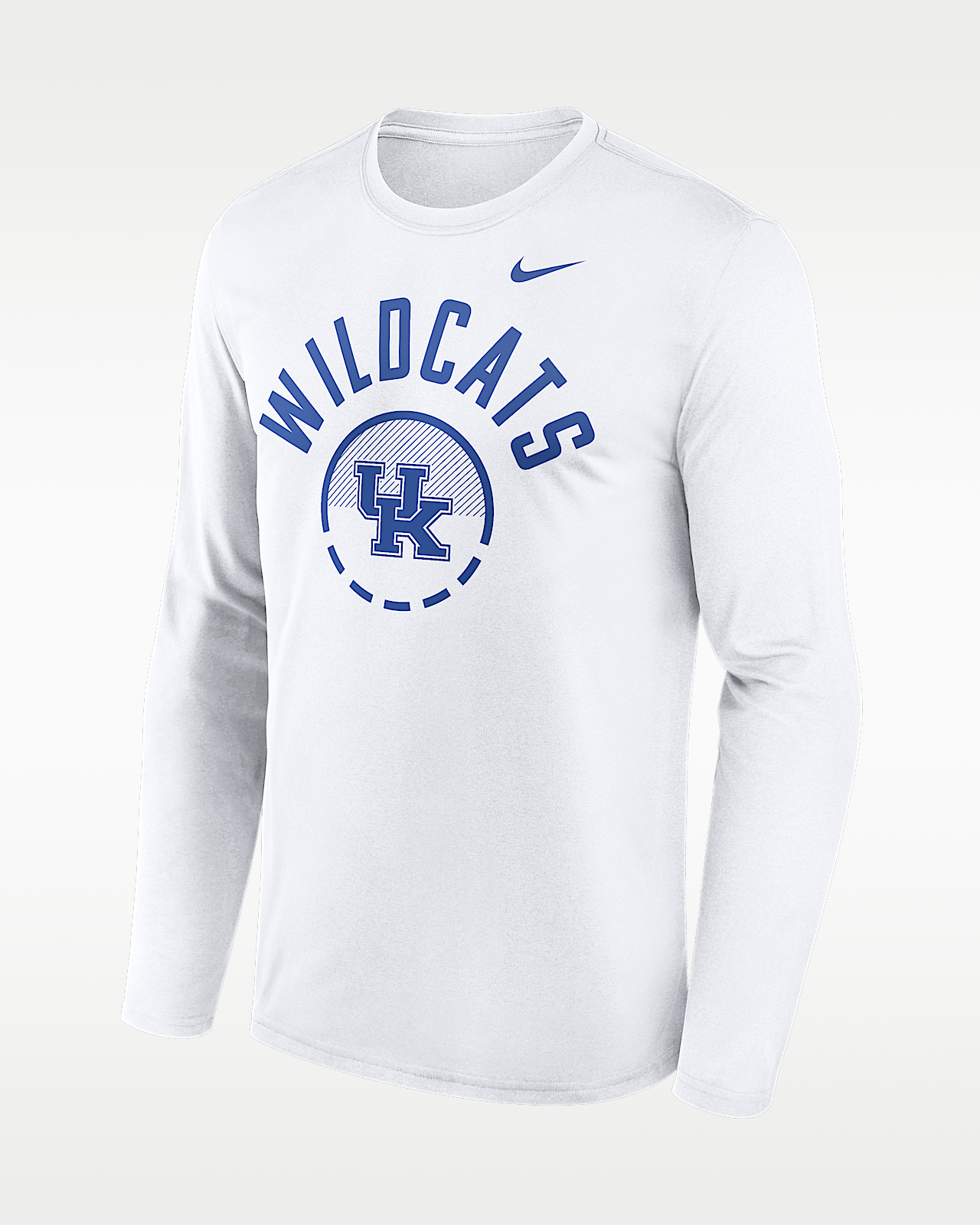 Мужская футболка Kentucky Courtside Nike Dri-FIT College Long-Sleeve