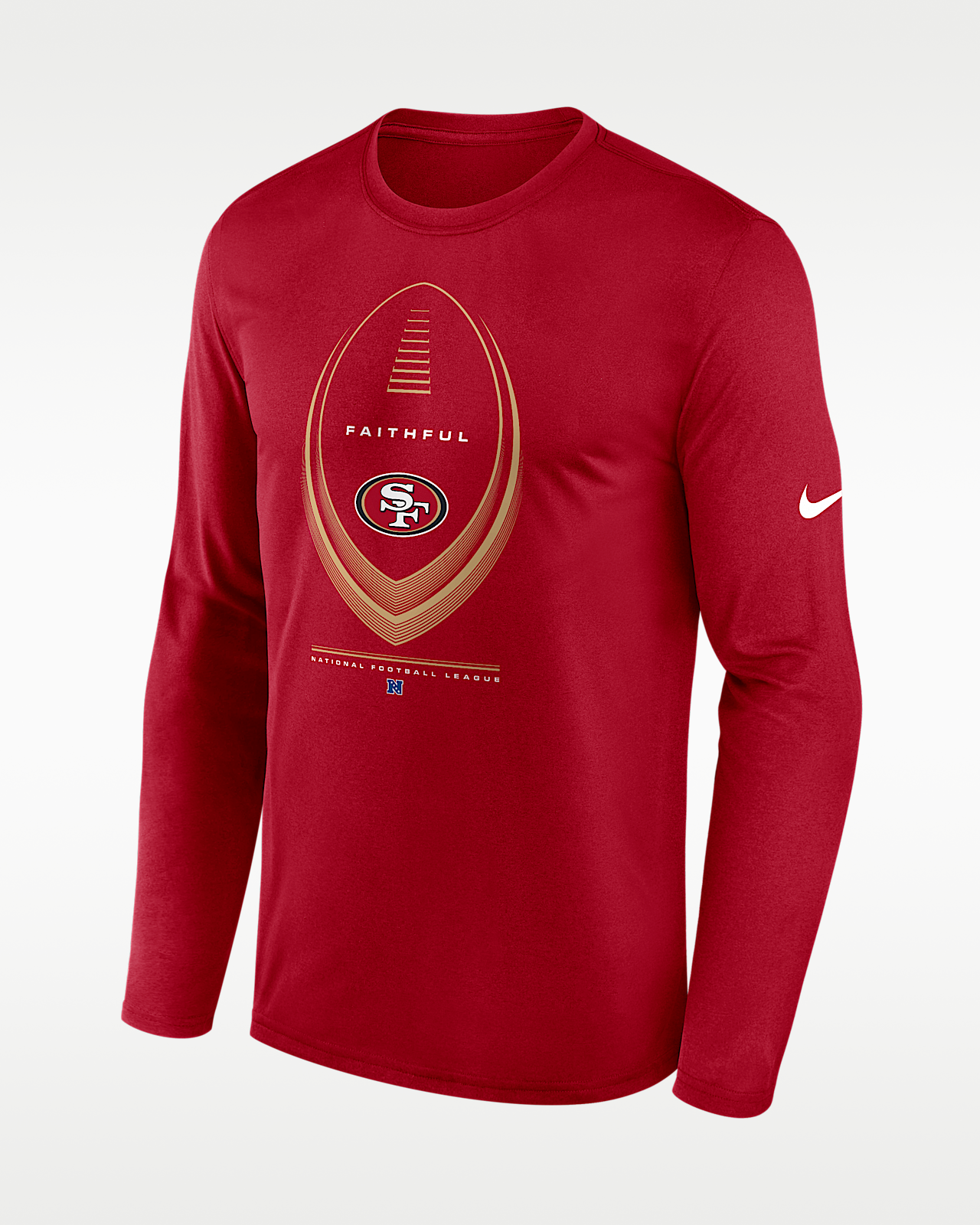 Мужская футболка San Francisco 49ers Legend Icon Nike Dri-FIT NFL Long-Sleeve