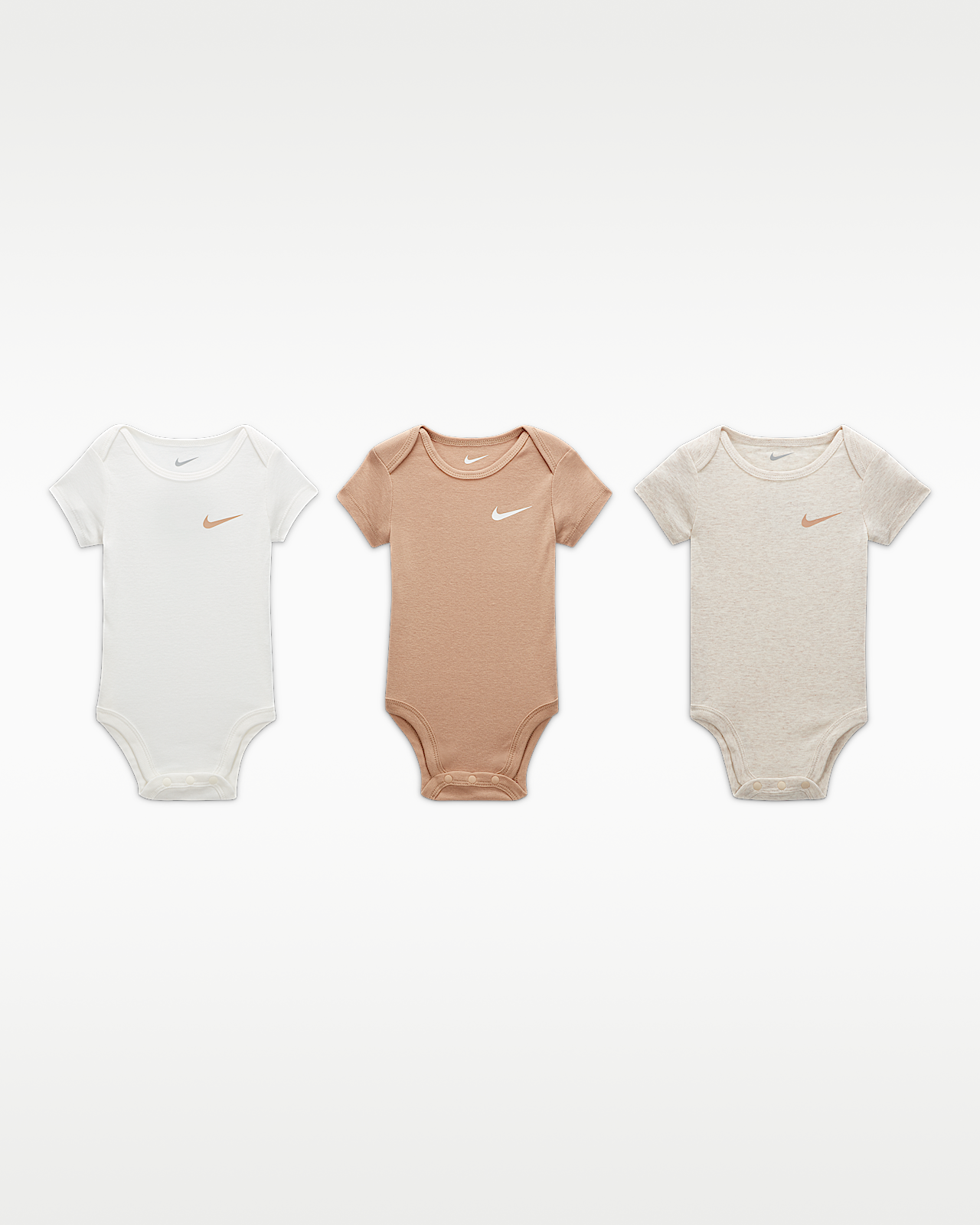 Детские  Nike Mini Me Baby (0-6M) Bodysuits (3-Pack)