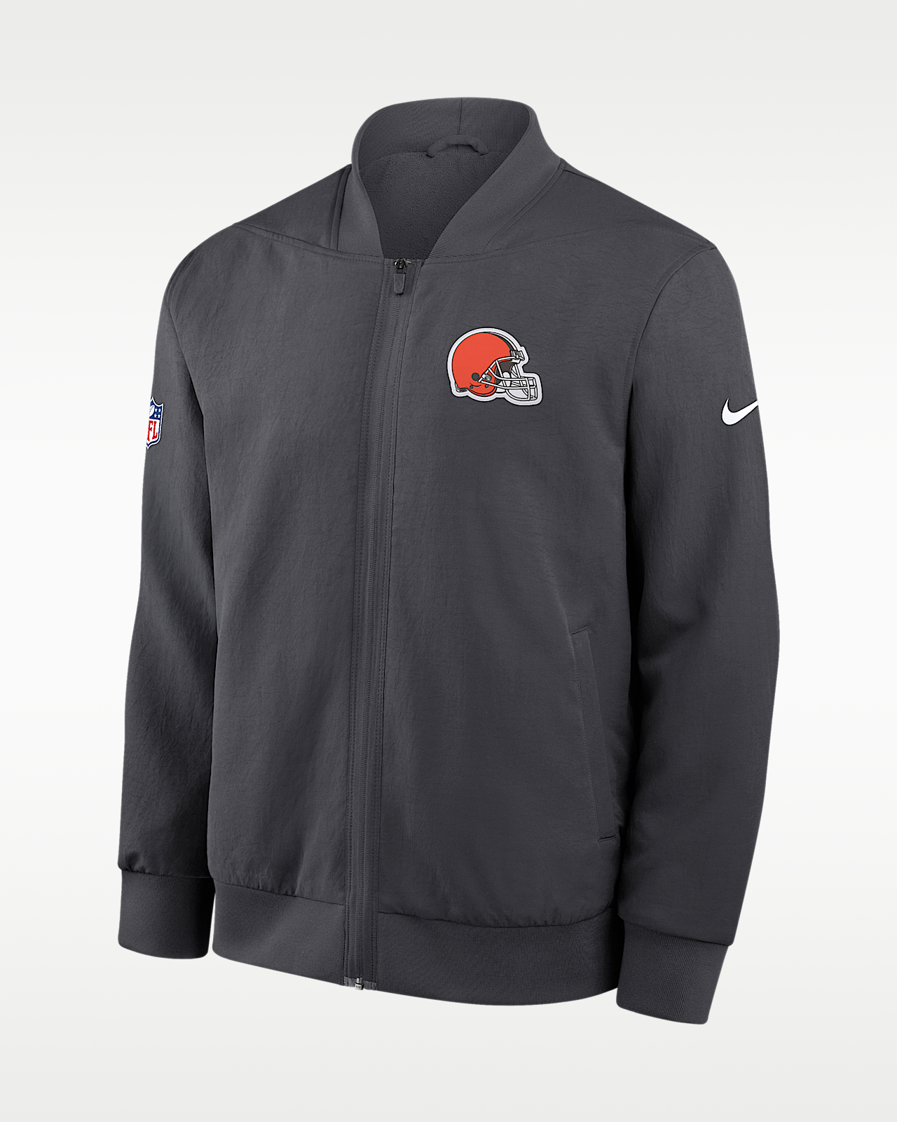 Мужская куртка Cleveland Browns Sideline Nike NFL Full-Zip Bomber