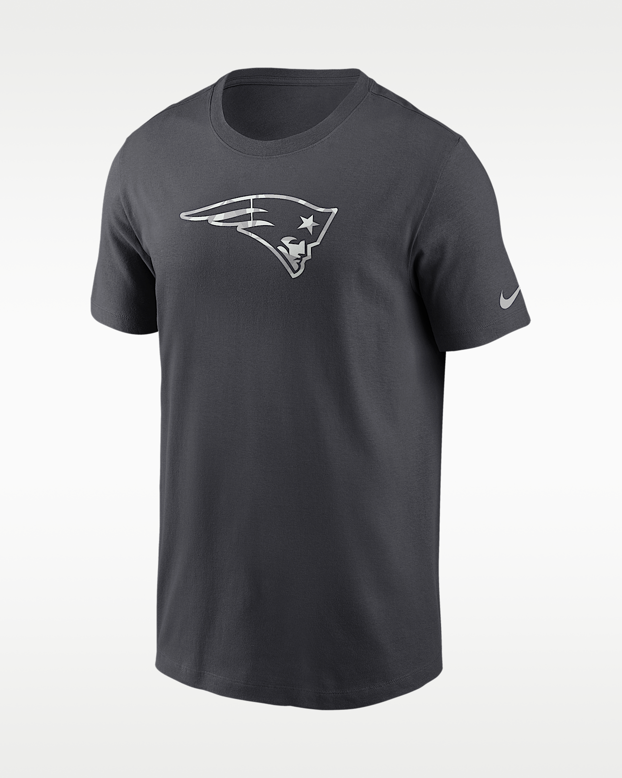 Мужская футболка New England Patriots Fractal Logo Nike NFL