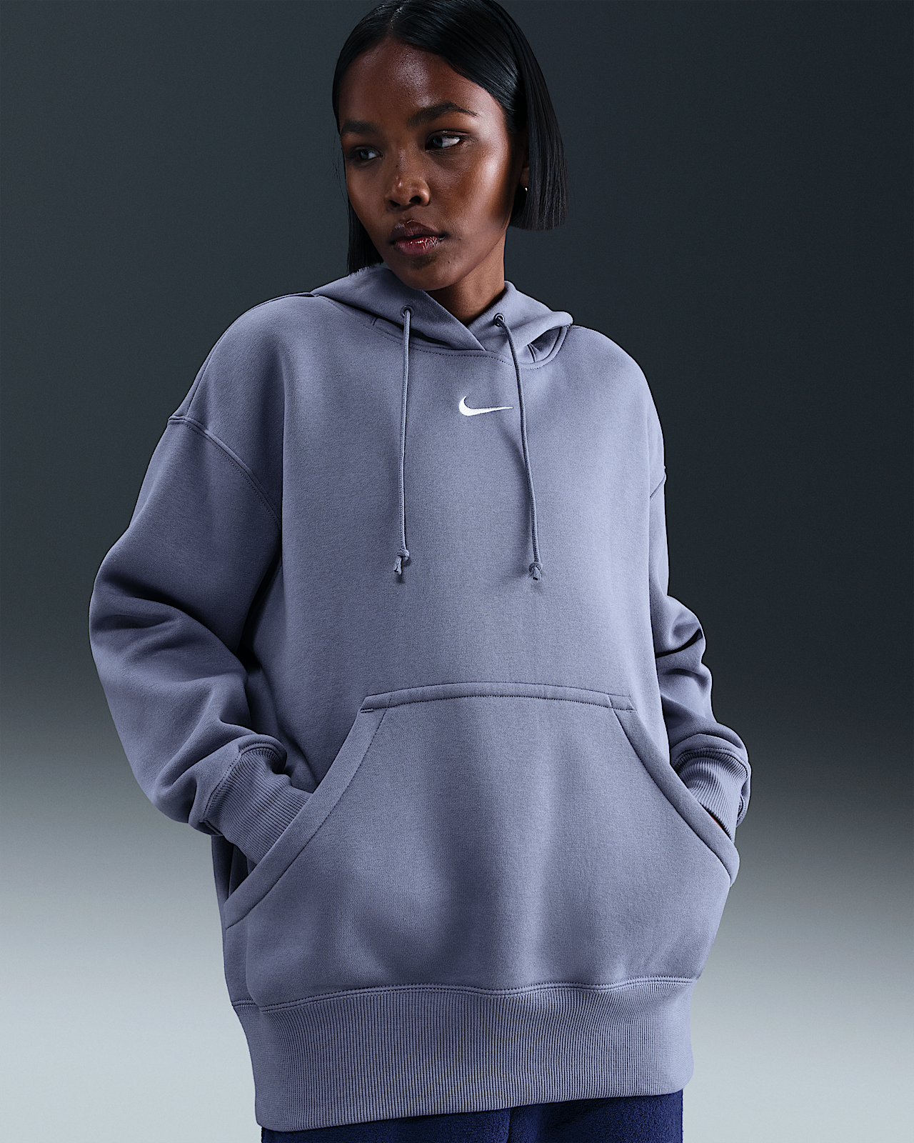 Женское худи Nike Sportswear Phoenix Fleece Oversized Pullover Hoodie