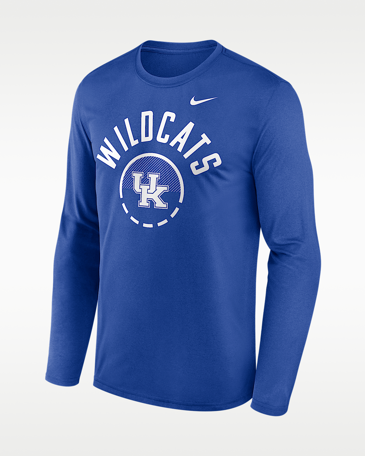 Мужская футболка Kentucky Courtside Nike Dri-FIT College Long-Sleeve