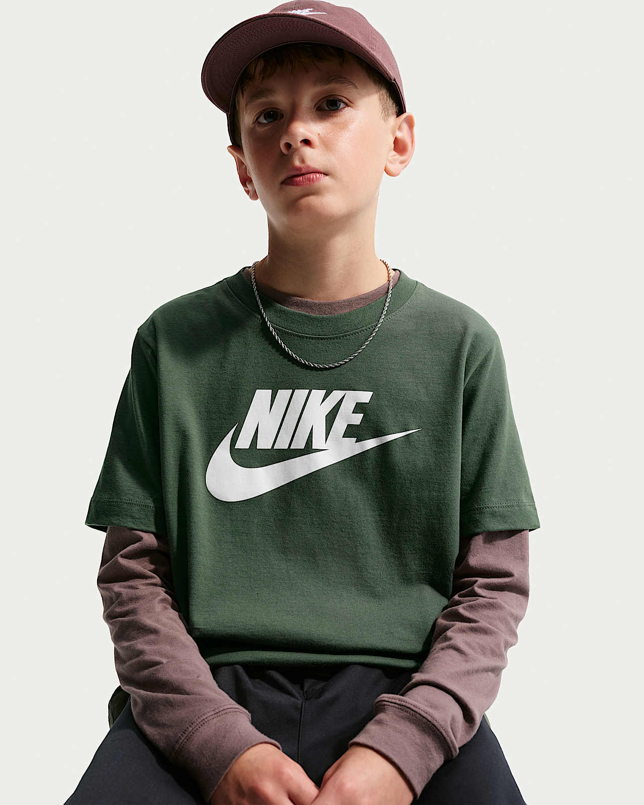 Детская футболка Nike Sportswear Big Kids'