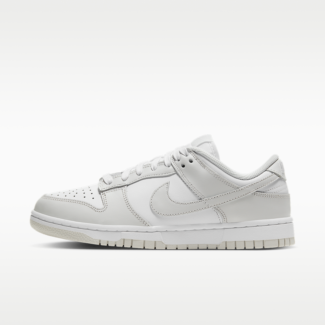 Nike Dunk Low sneaker Wit/Wit/Photon Dust