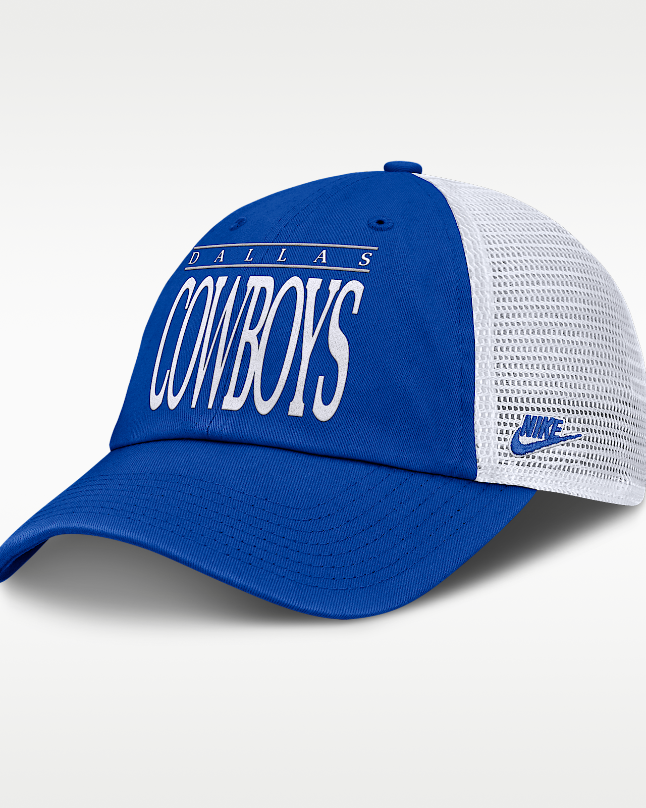 Мужские  Dallas Cowboys Rewind Club Nike NFL Trucker Adjustable Hat