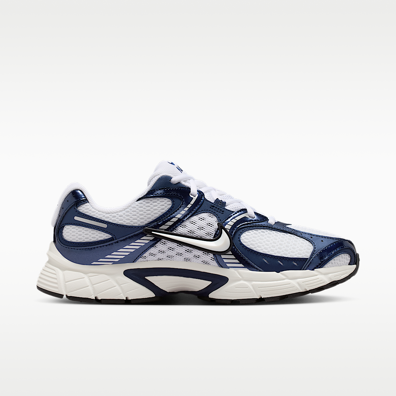 Nike  sneaker Wit/Midnight Navy/Metallic Silver/Wit
