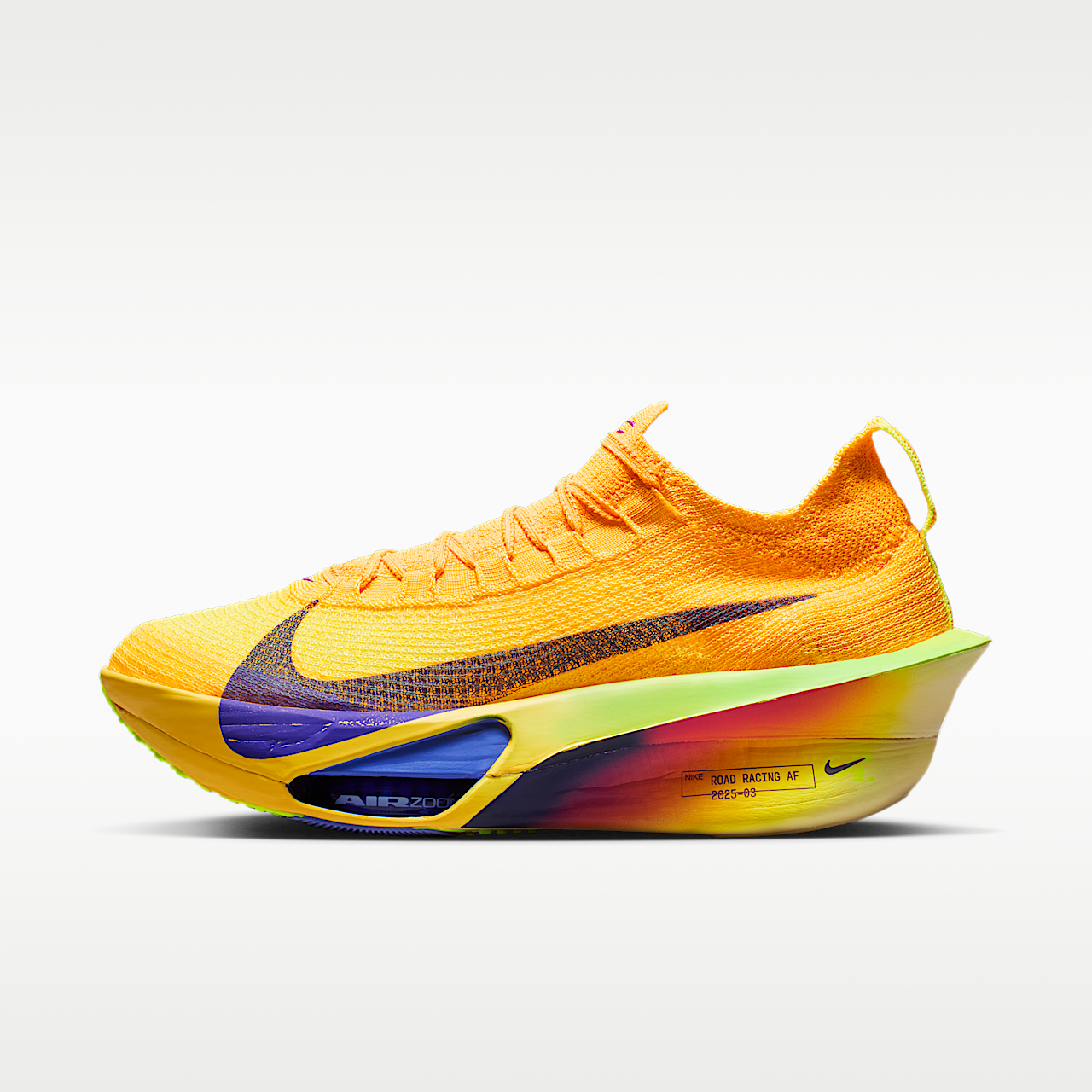 Nike  sneaker Laser Orange/Citron Pulse/Volt Ice/Indigo Burst