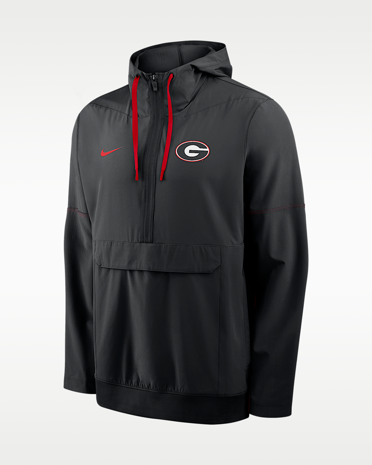Мужская куртка Georgia Sideline Anorak Nike College 1/2-Zip Hooded
