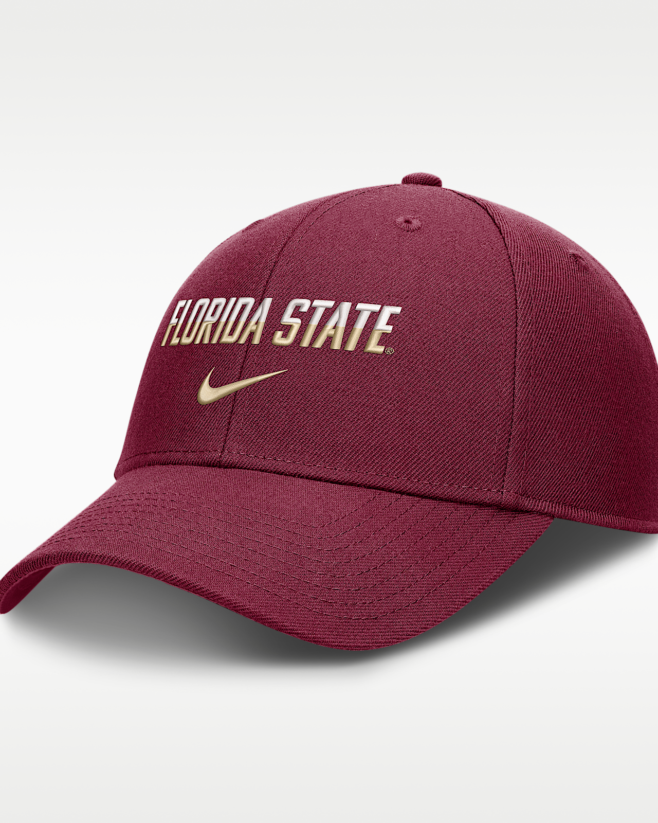 Женские  Florida State Sideline Rise Gameday Nike Dri-FIT College Trucker Adjustable Hat