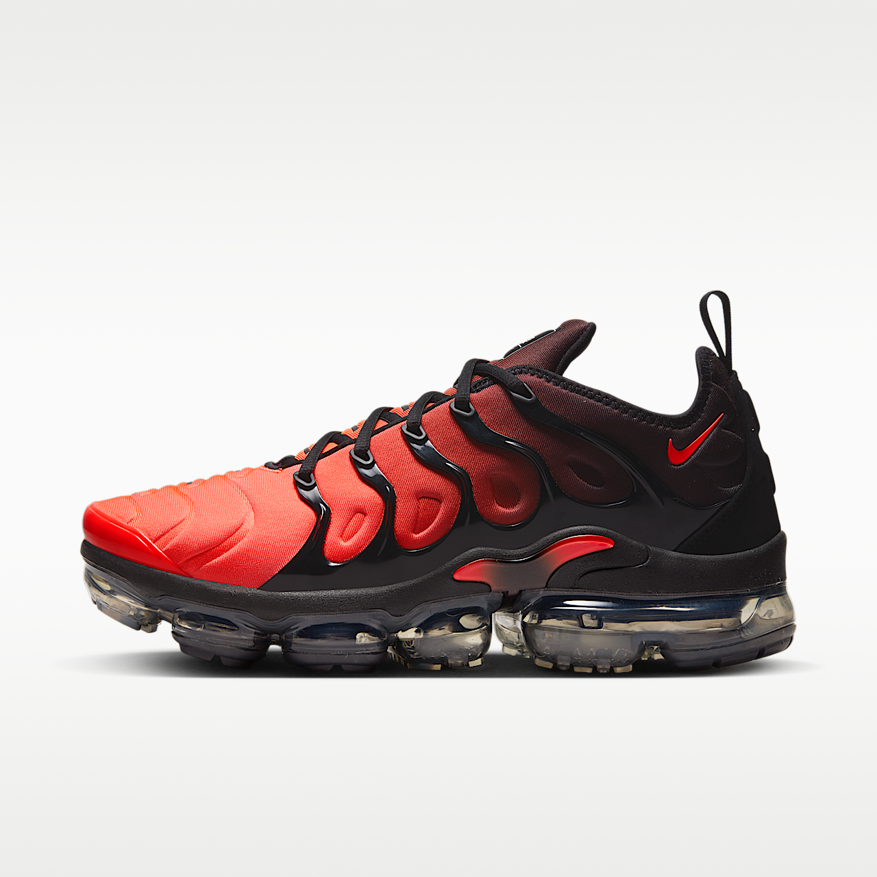 Nike Air VaporMax Plus (Black/Anthracite/White/Bright Crimson)
