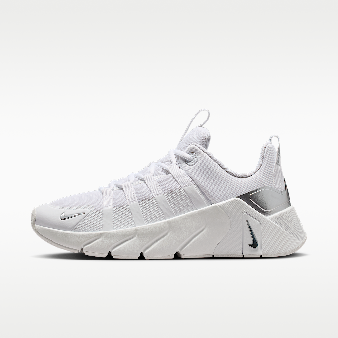 Nike Free sneaker Wit/Wit/Metallic Silver