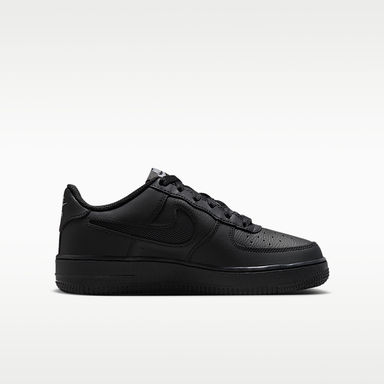 Nike Air Force 1 sneaker Zwart/Cool Grey/Cool Grey