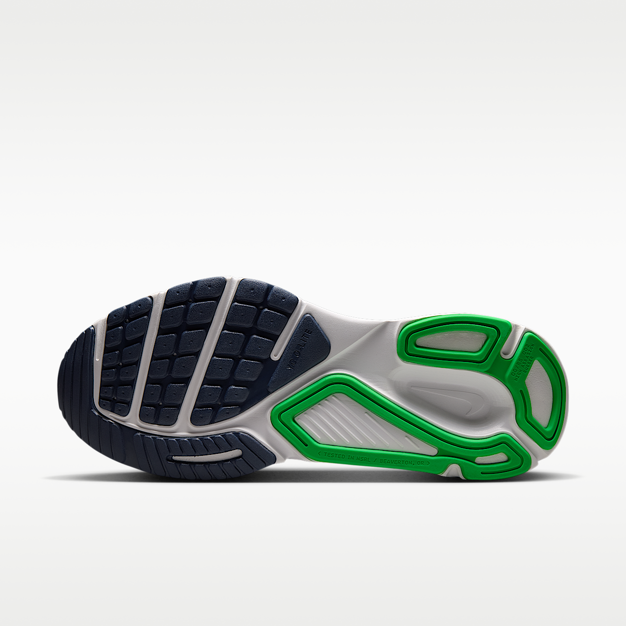 Nike  sneaker Wit/Midnight Navy/Summit White/Green Spark
