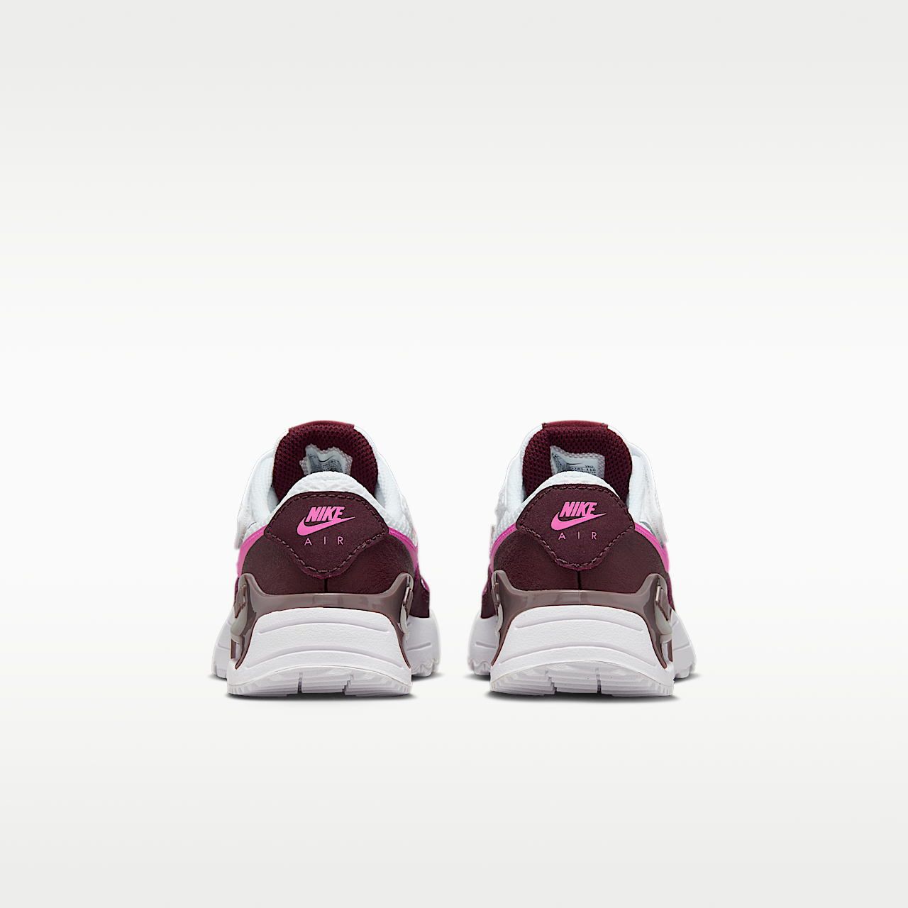 Nike Air Max sneaker Wit/Burgundy Crush/Violet Ore/Playful Pink