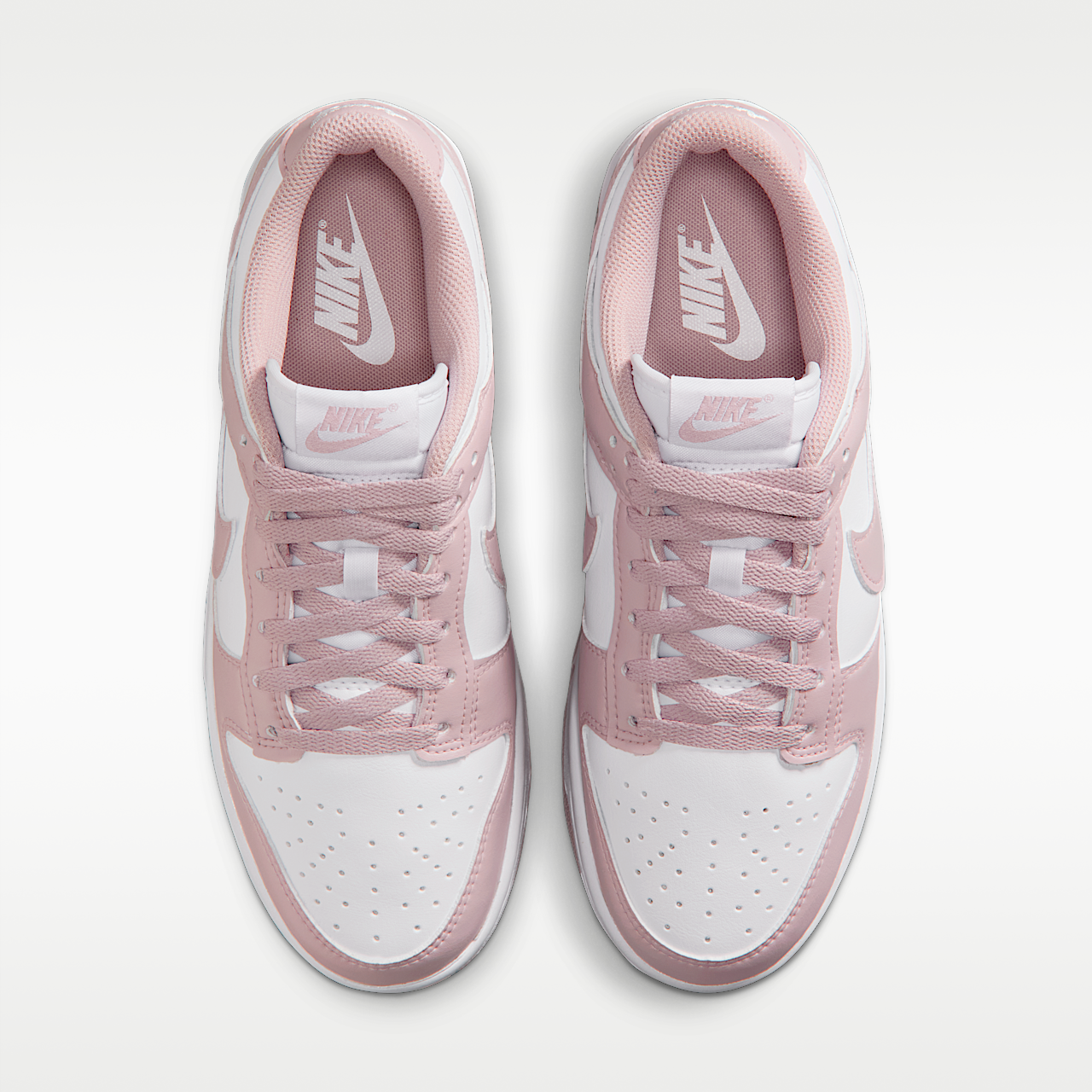 Nike Dunk Low sneaker Wit/Wit/Particle Rose