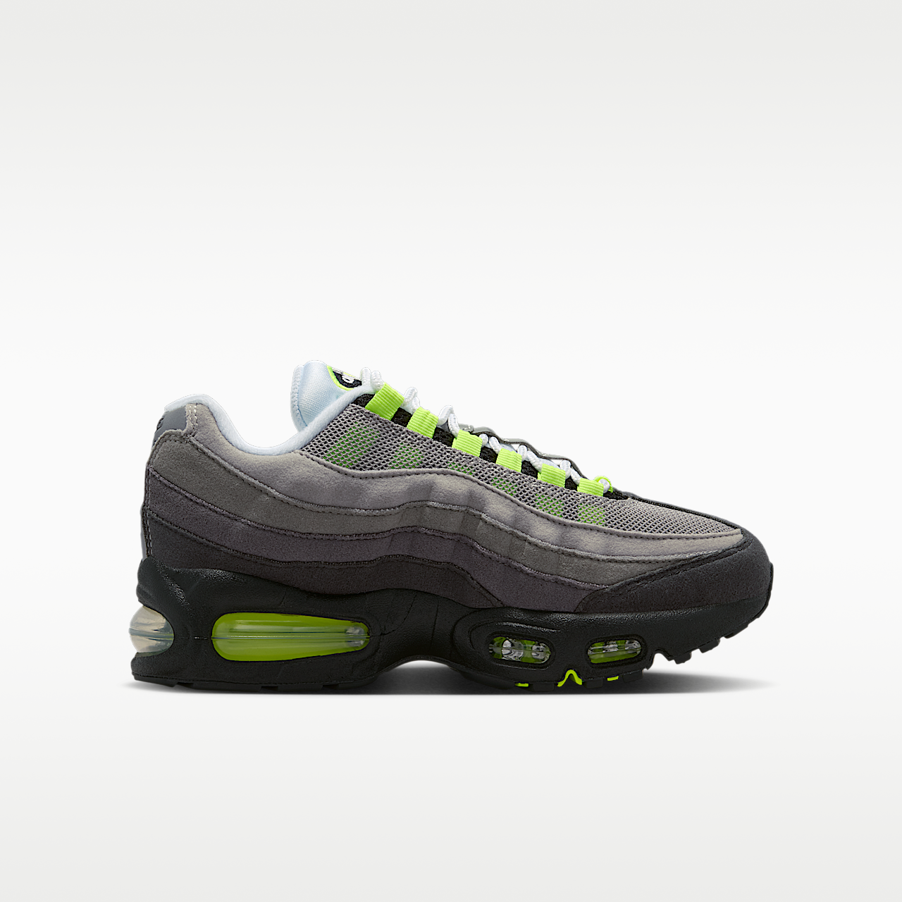 Nike Air Max sneaker Zwart/Anthracite/Light Graphite/Neon Yellow