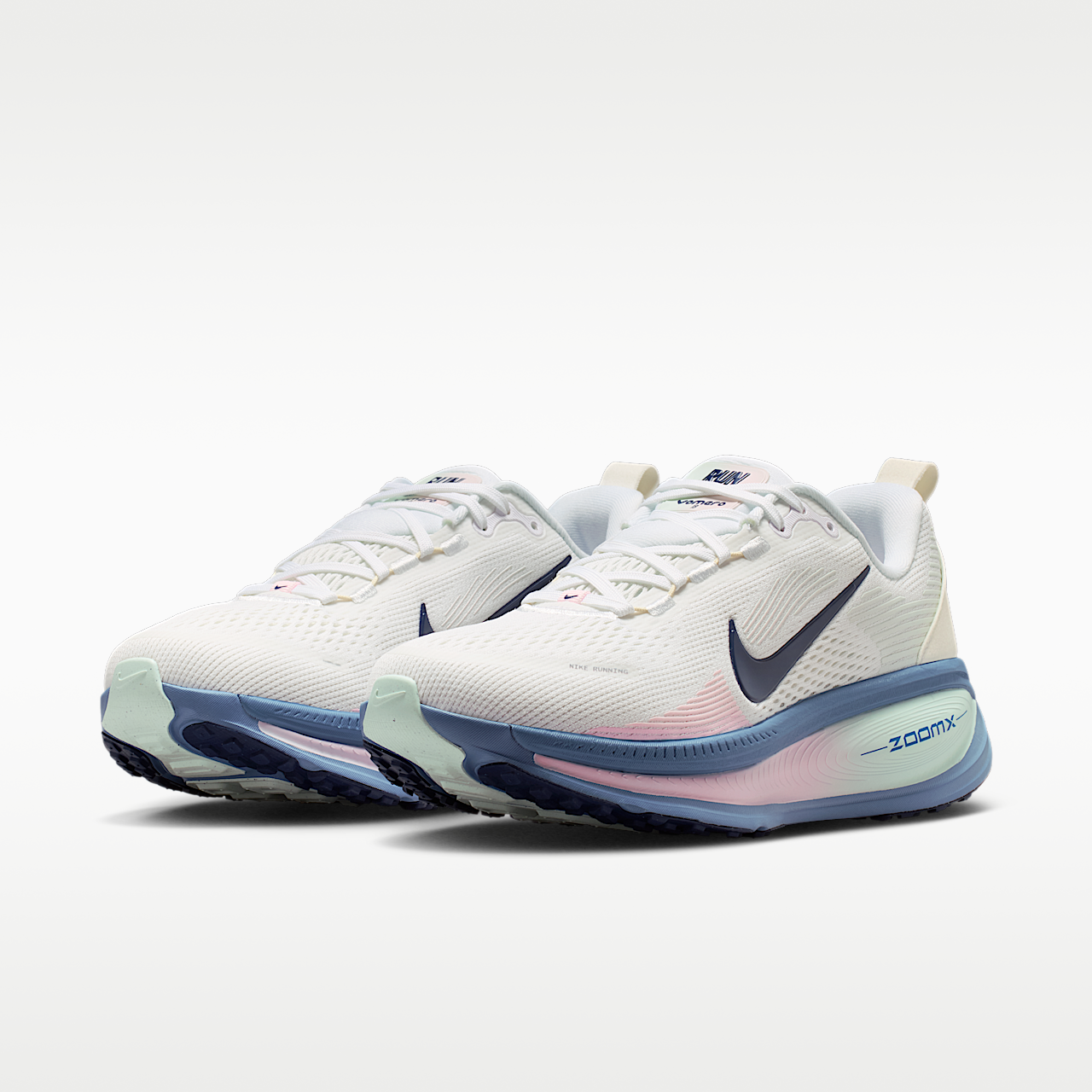 Nike Vomero sneaker Wit/Work Blue/Barely Green/Midnight Navy