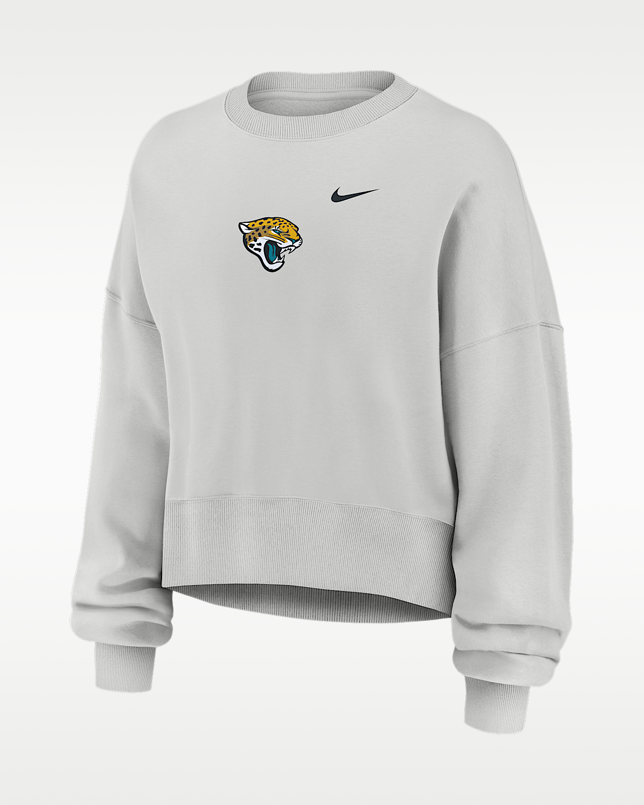 Женские  Jacksonville Jaguars Primetime Phoenix Nike NFL Oversized Pullover Crew