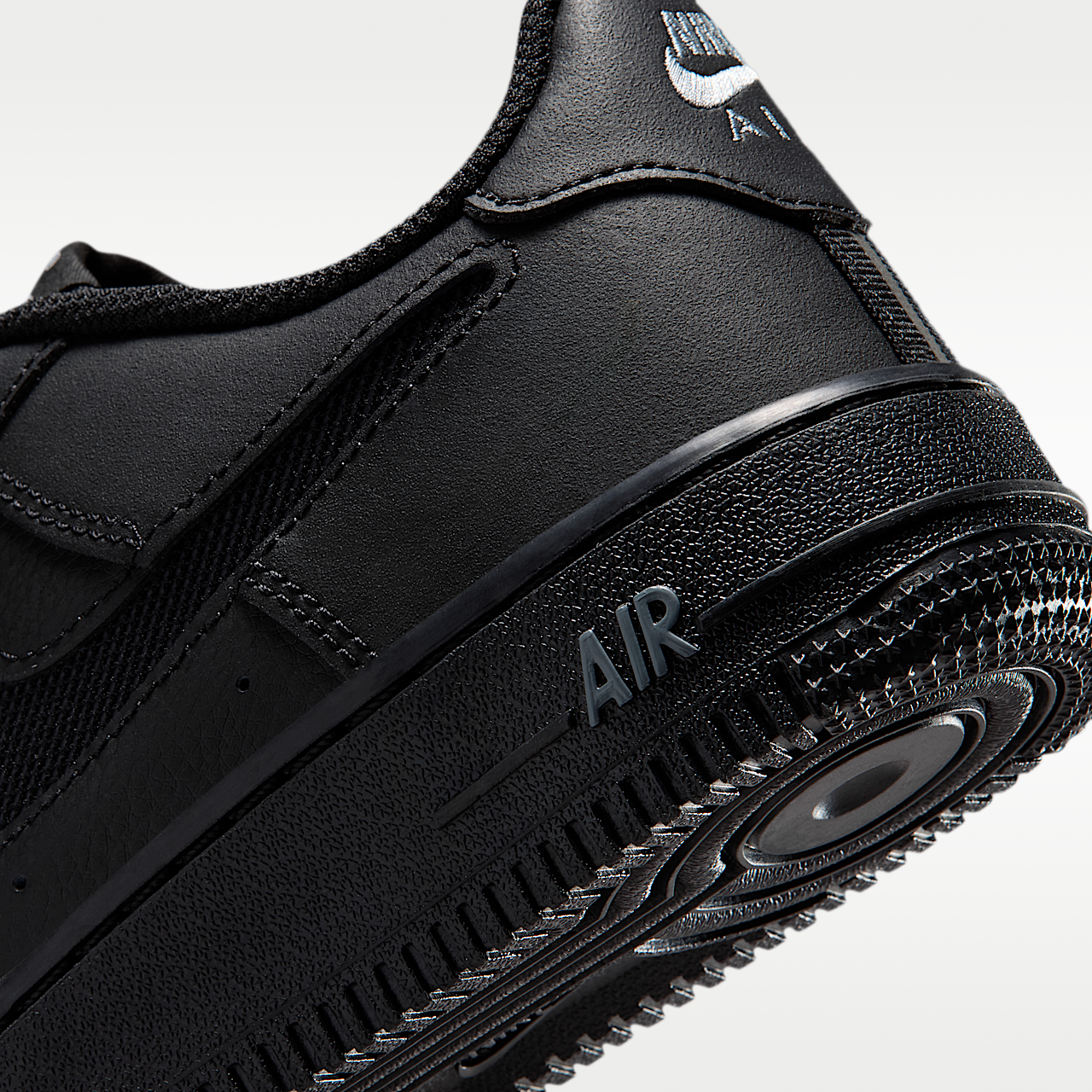 Nike Air Force 1 sneaker Zwart/Cool Grey/Cool Grey