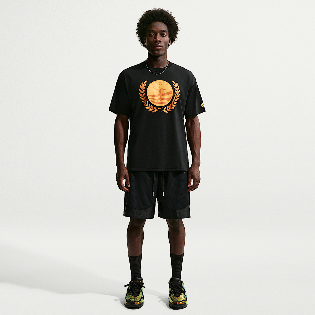 Nike LeBron sneaker Zwart