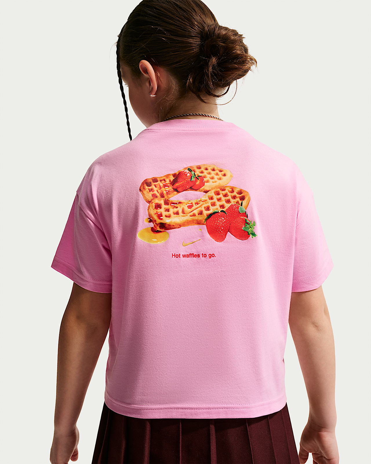 Детская футболка Nike Sportswear Big Kids' (Girls')