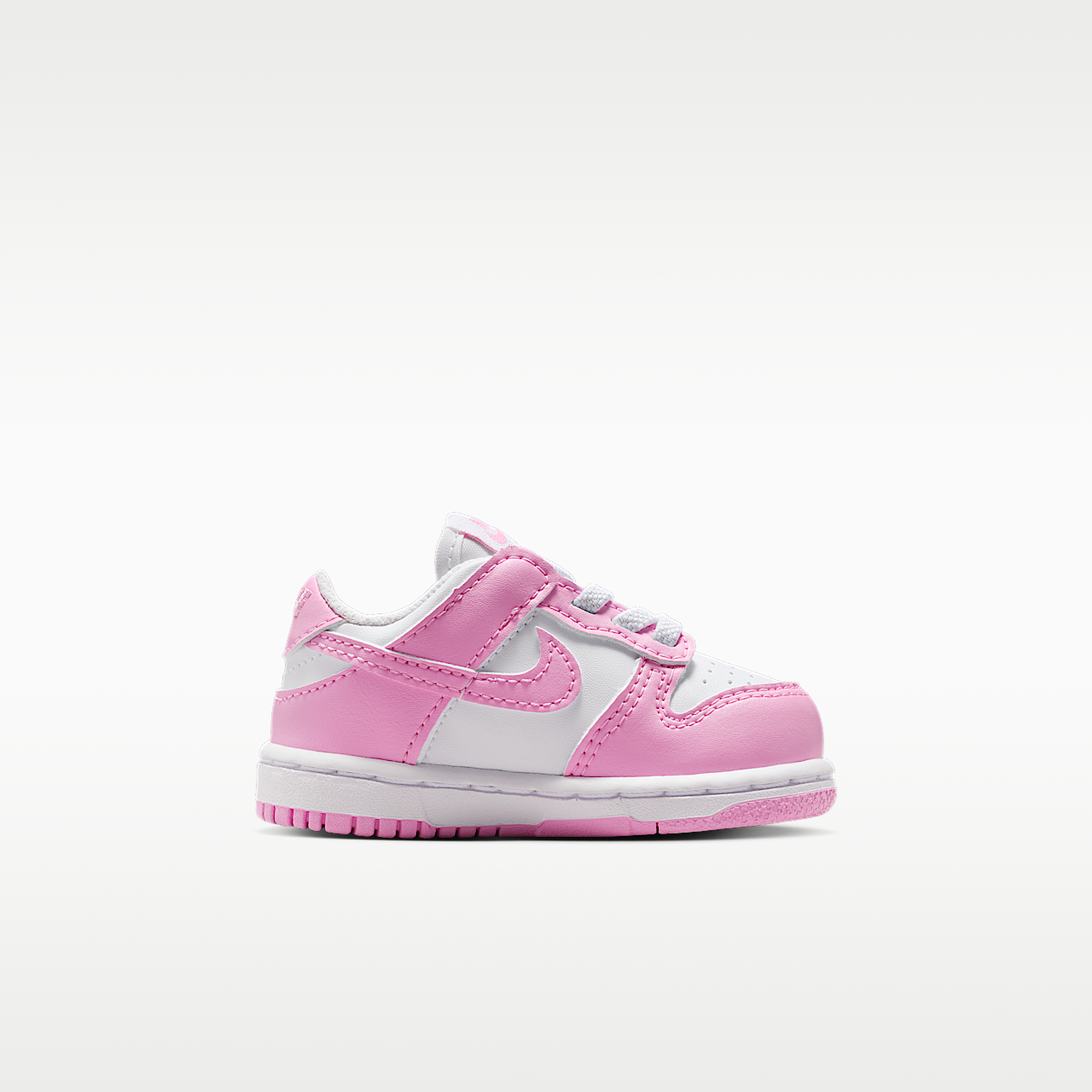 Nike Dunk Low sneaker Wit/Wit/Wit/Pink Rise